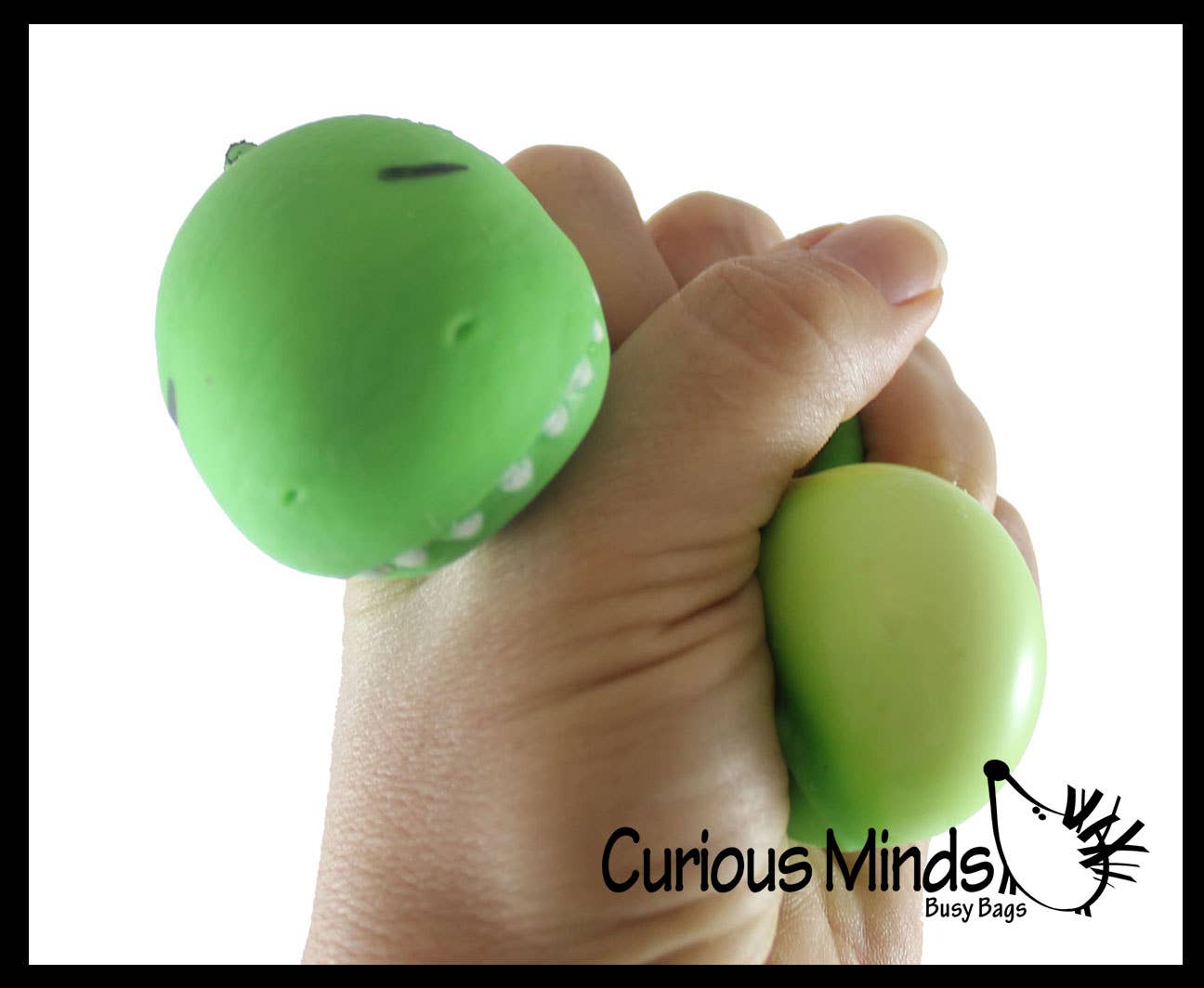 Dinosaur Soft Cream Doh Filled Stress Ball - Squishy Gooe