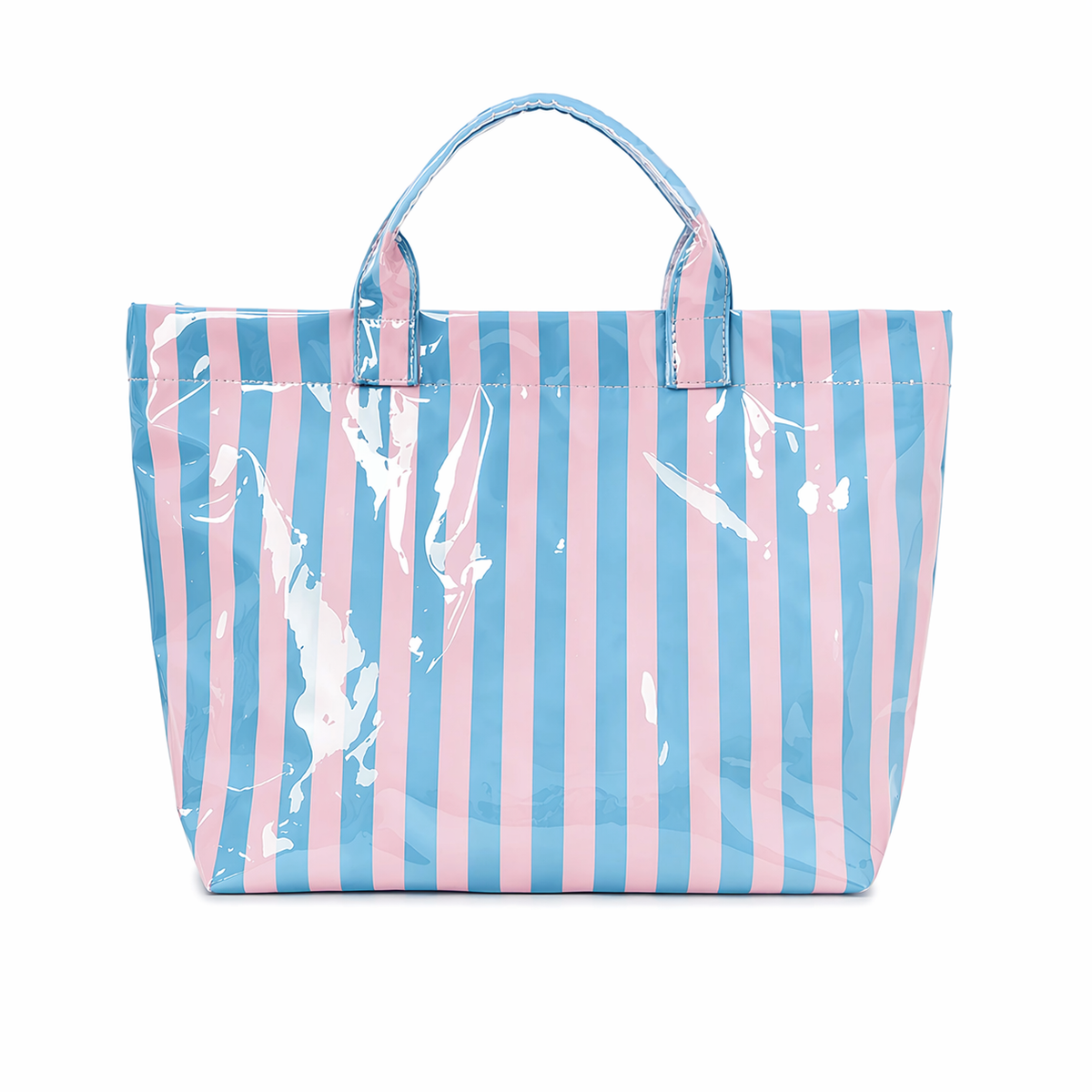 Preppy Striped Tote