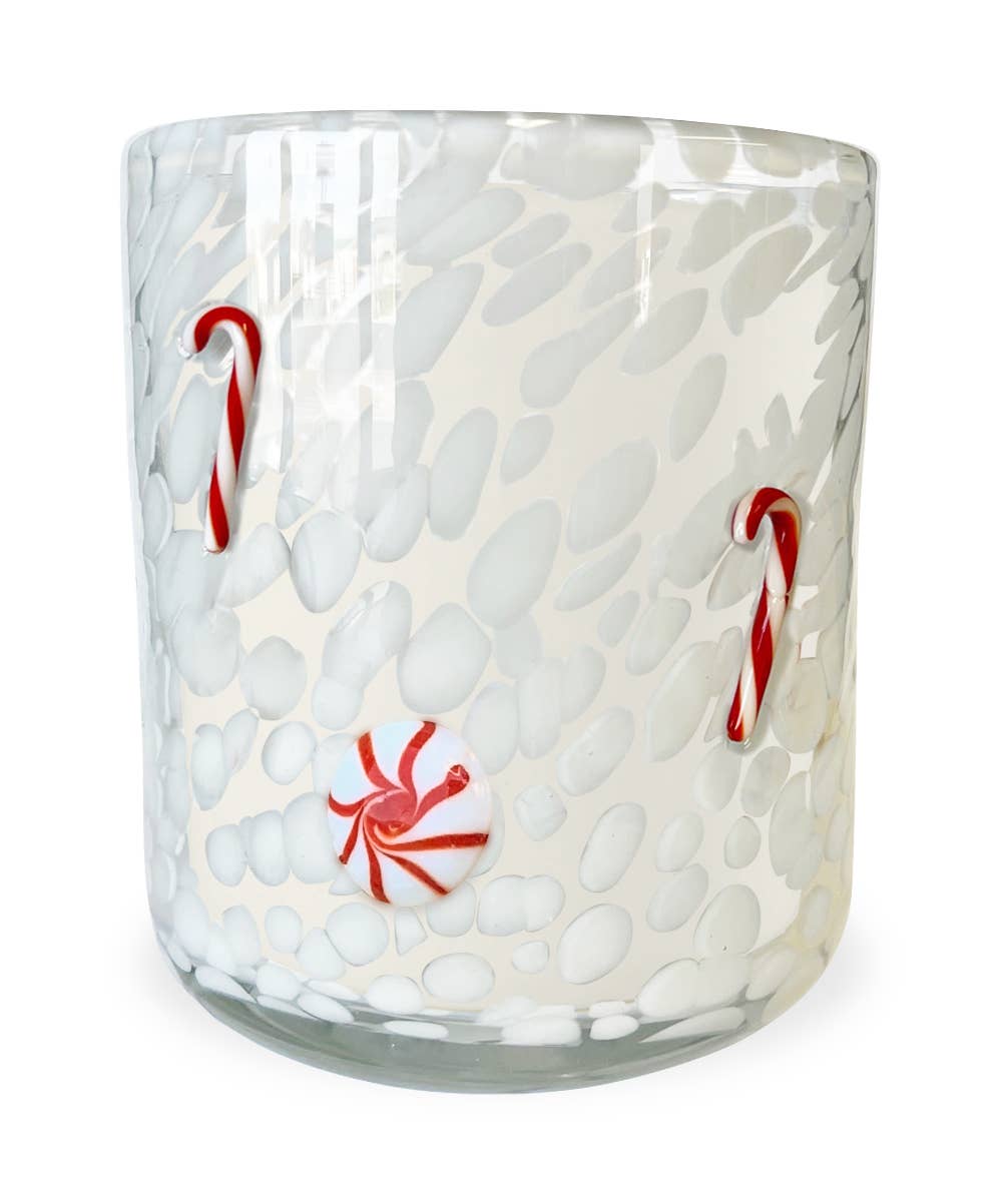 Peppermint & Candycane 12oz Icon Candle