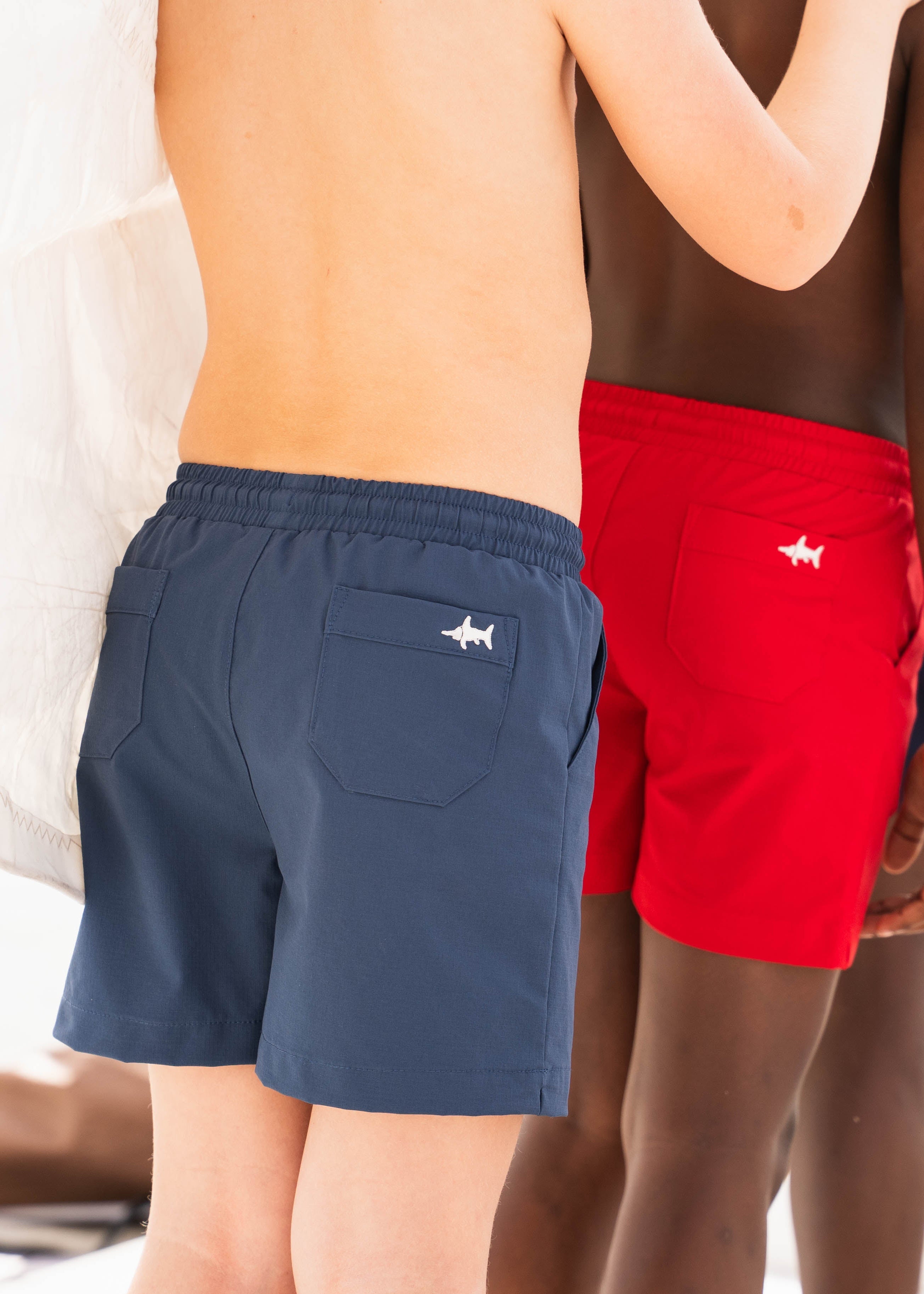 Boys Topsail Performance Shorts – Navy