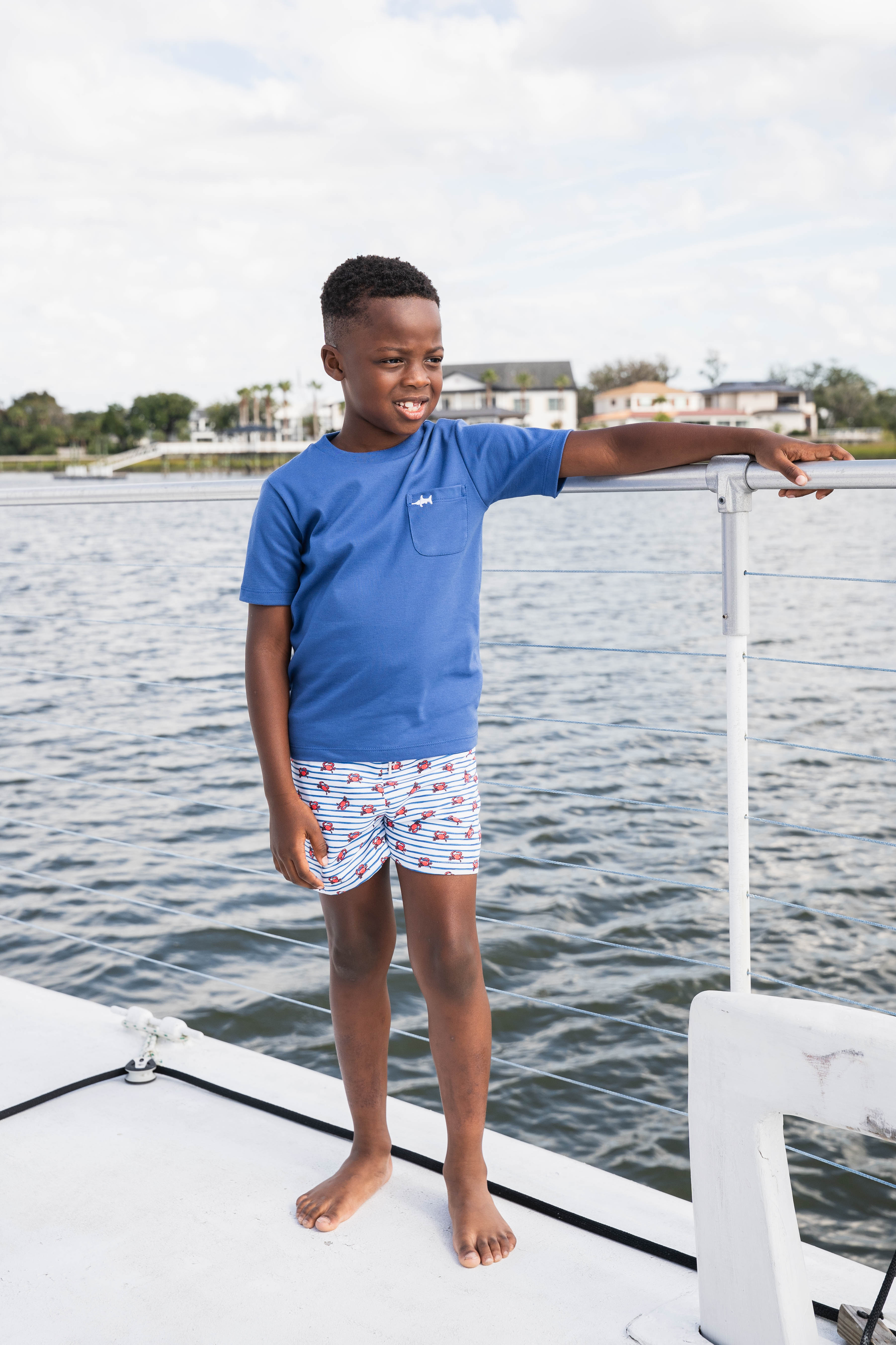Classic Pocket Tee - Blue