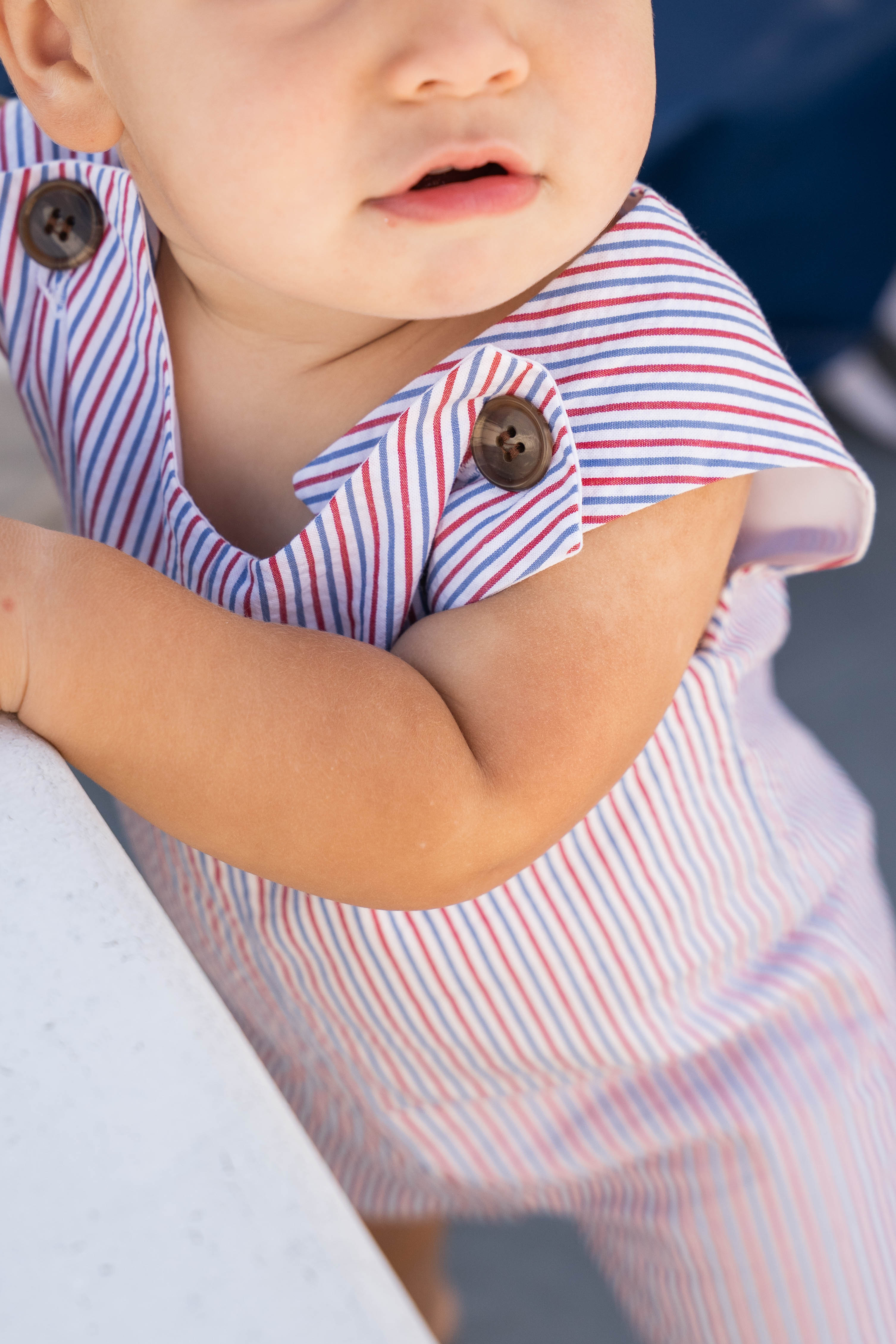 Rivers Jon Jon Patriotic Seersucker