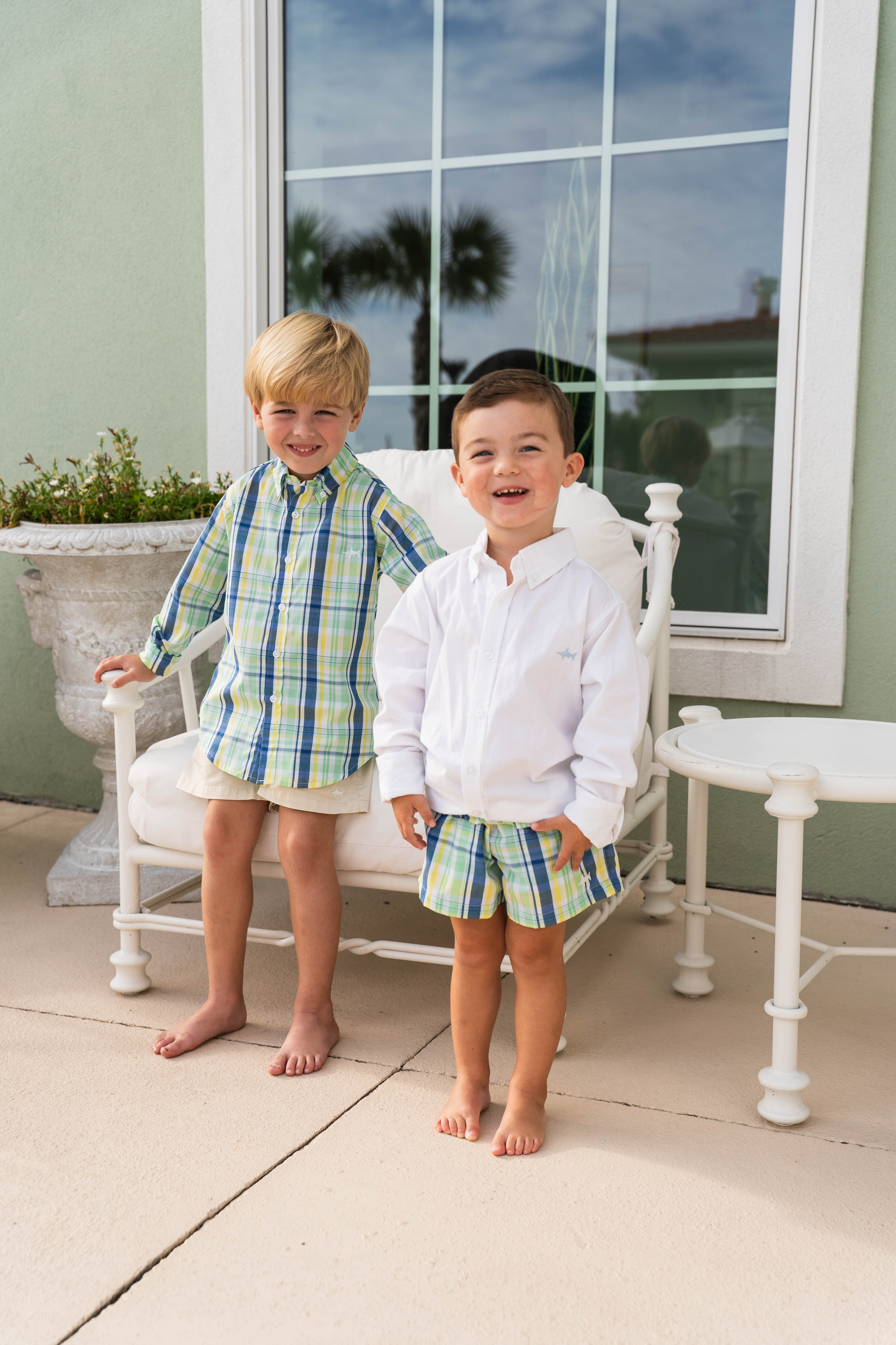 Carter Oxford Shirt Golf Plaid