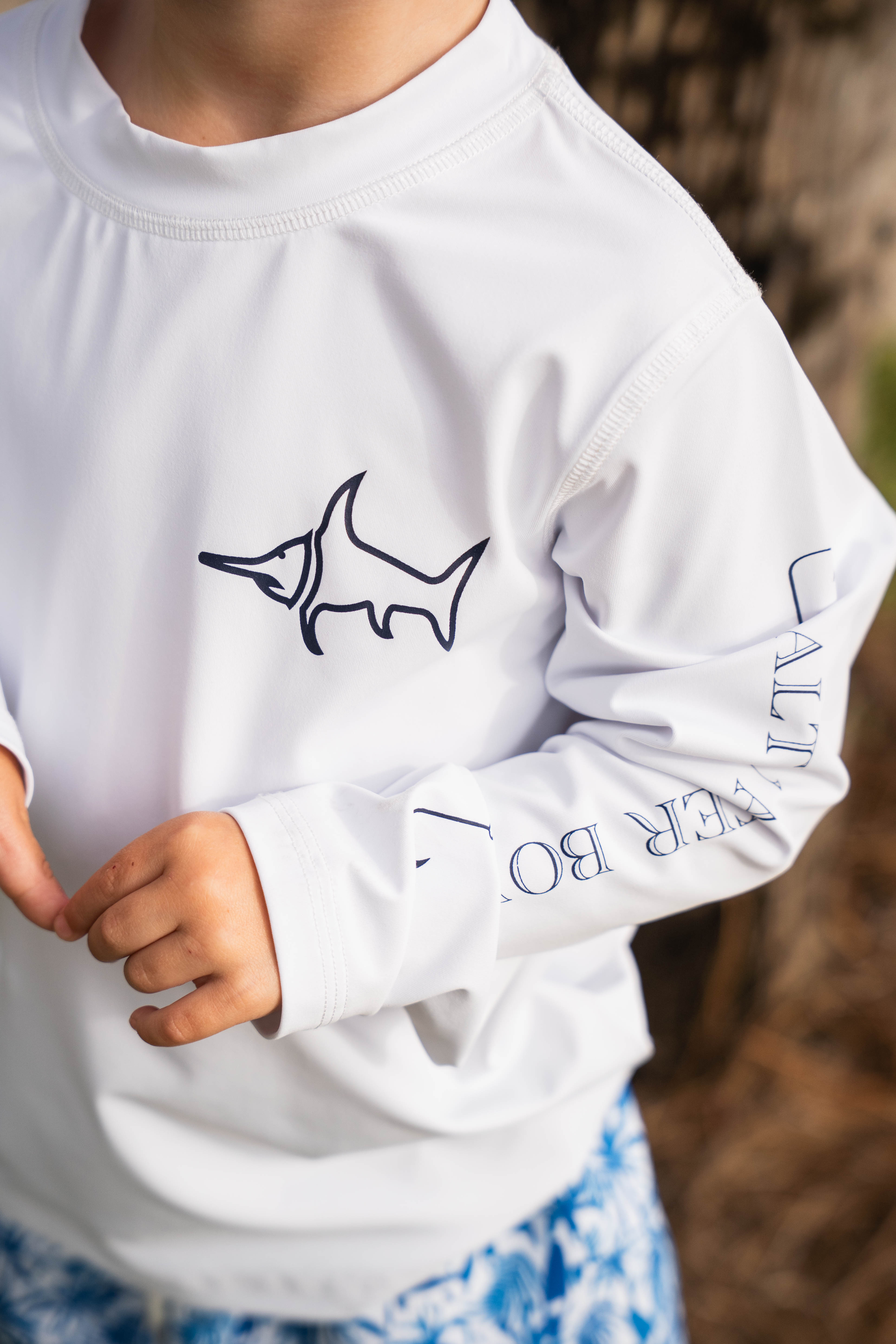 Tybee Rashguard White