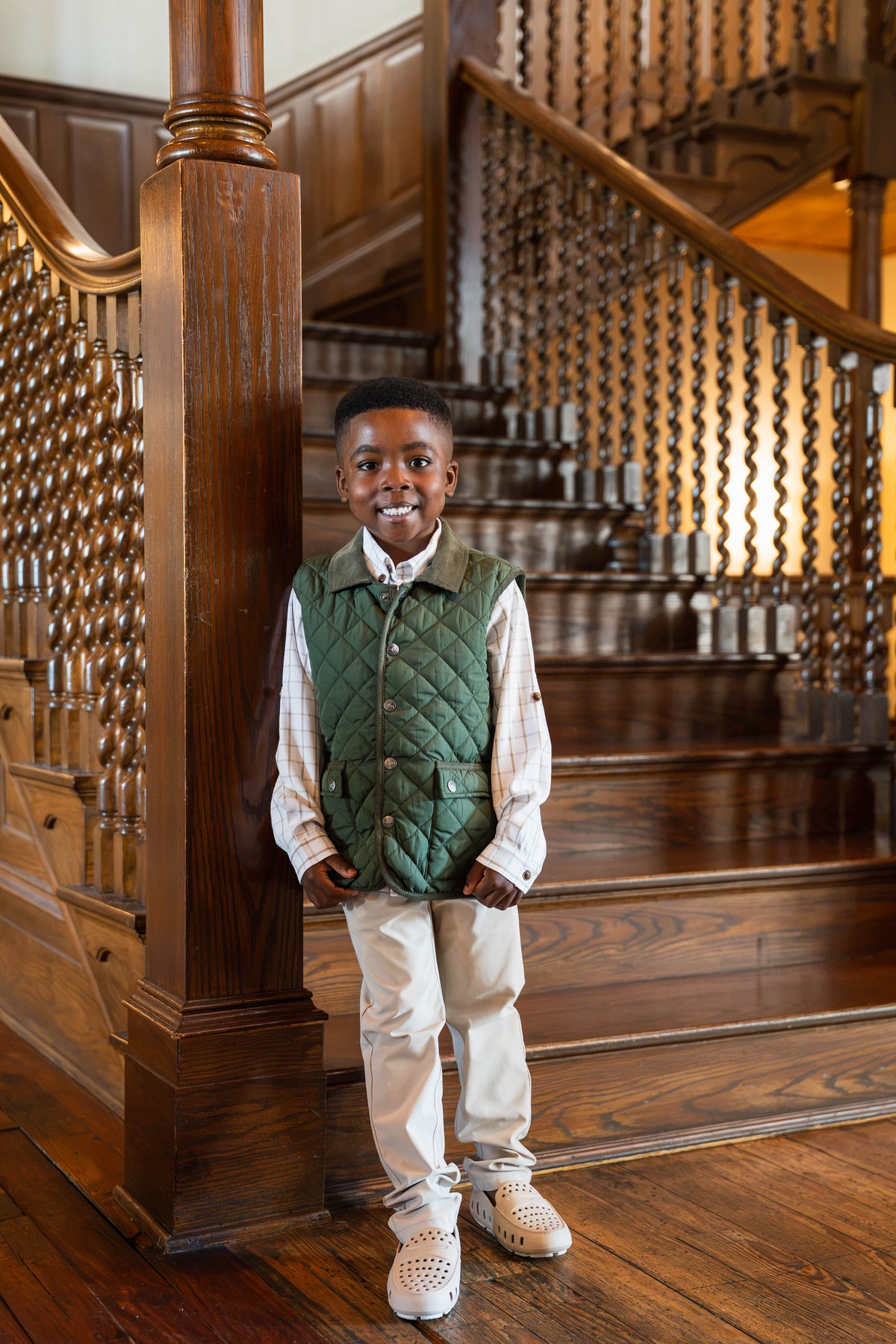 Derby Vest - Olive