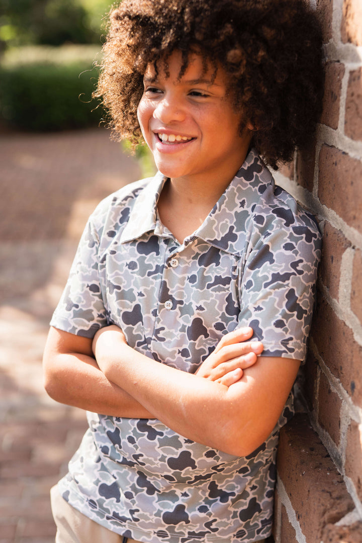 SBC Signature Boys Polo Camo