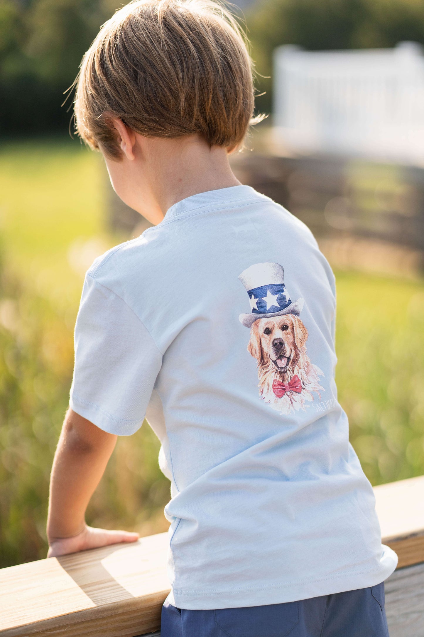 Patriotic Pup Graphic Tee
