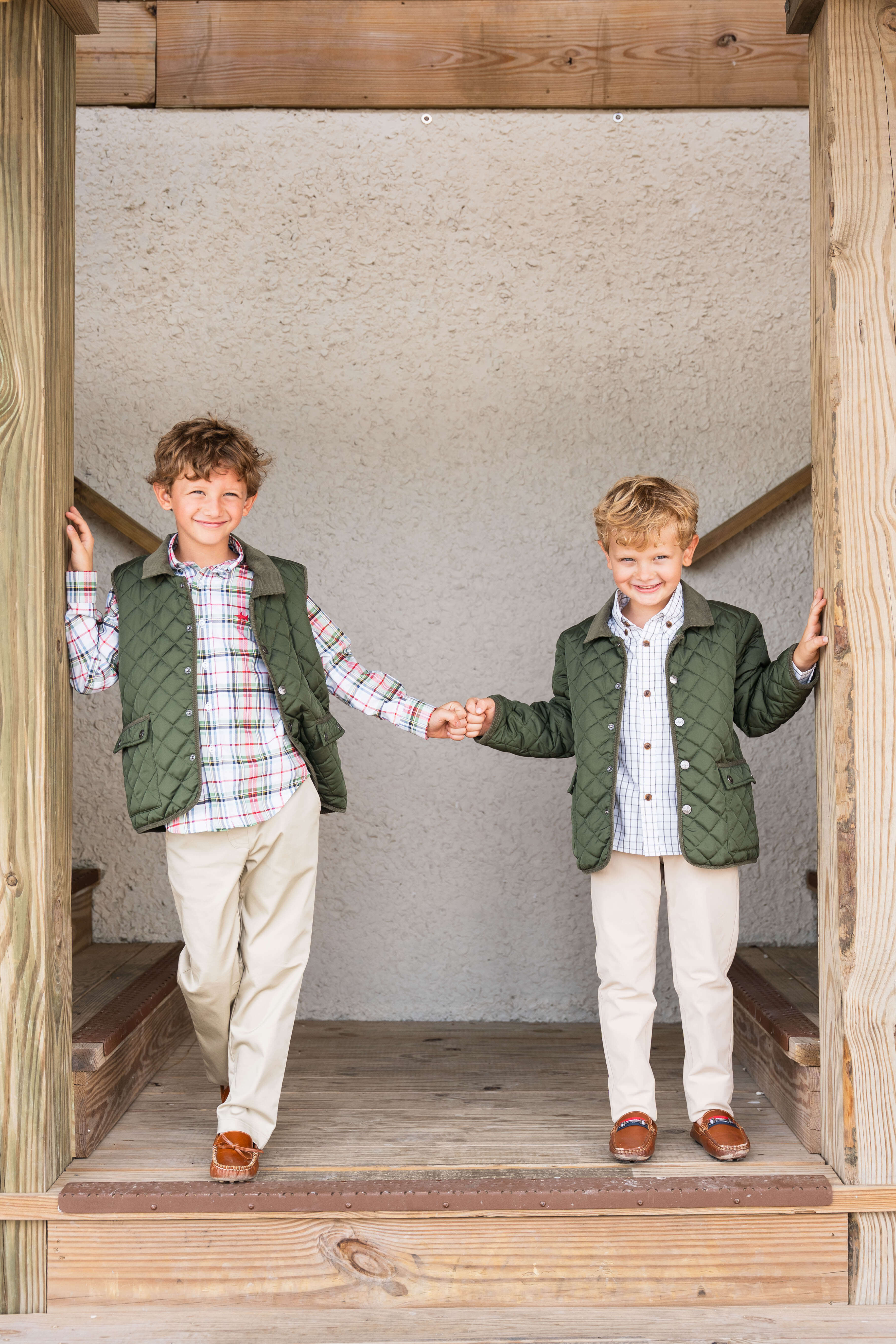 Derby Field Boys Jacket Green