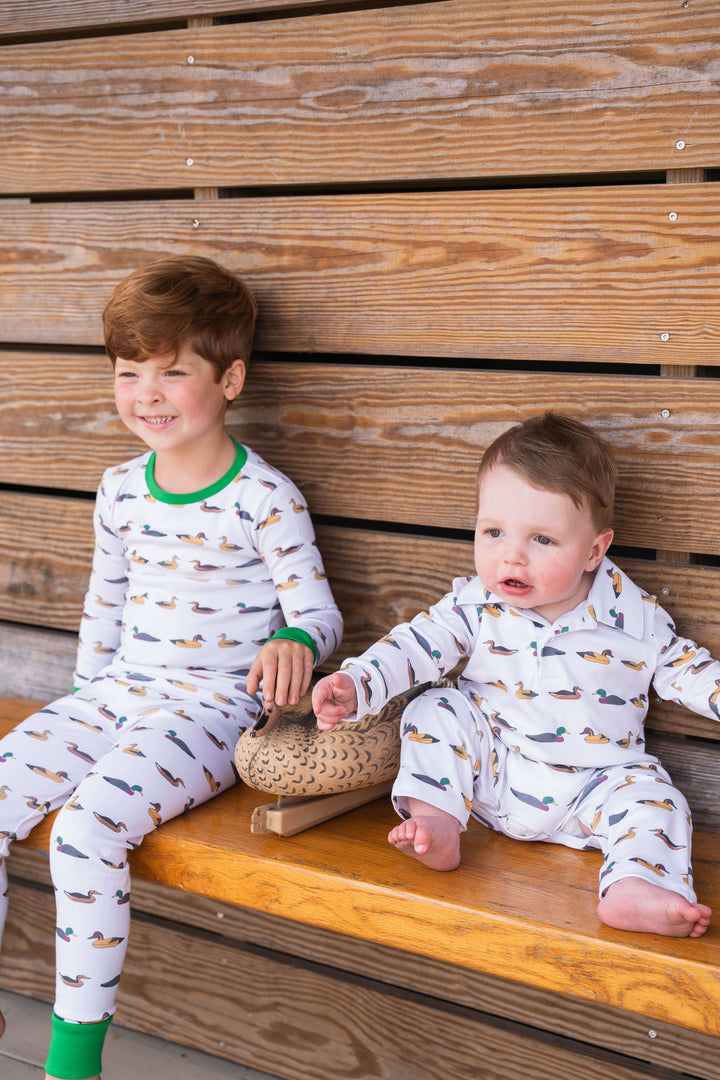 SBC Signature Boys Polo LS Romper