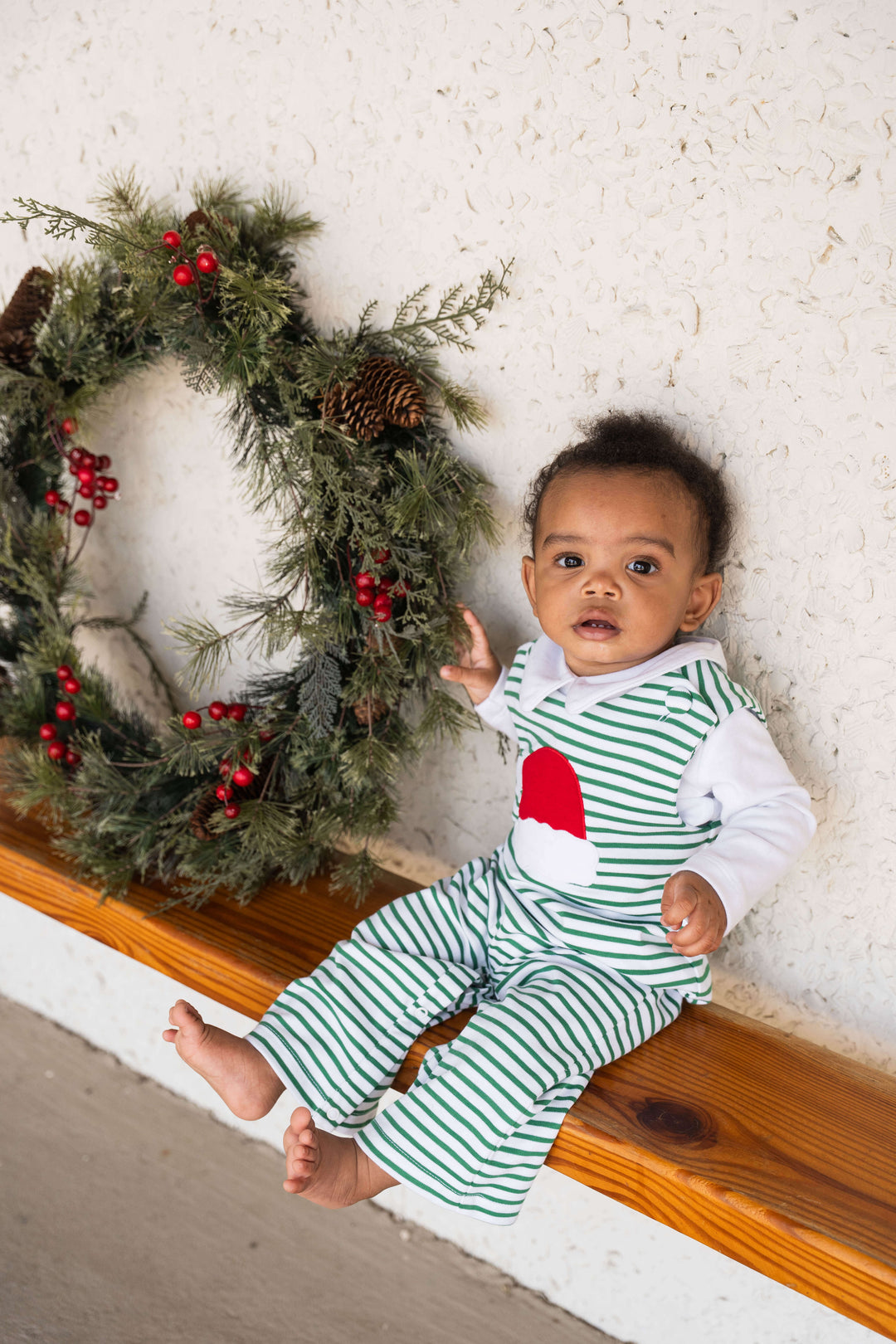 Jack Boys Longall Santa Hat