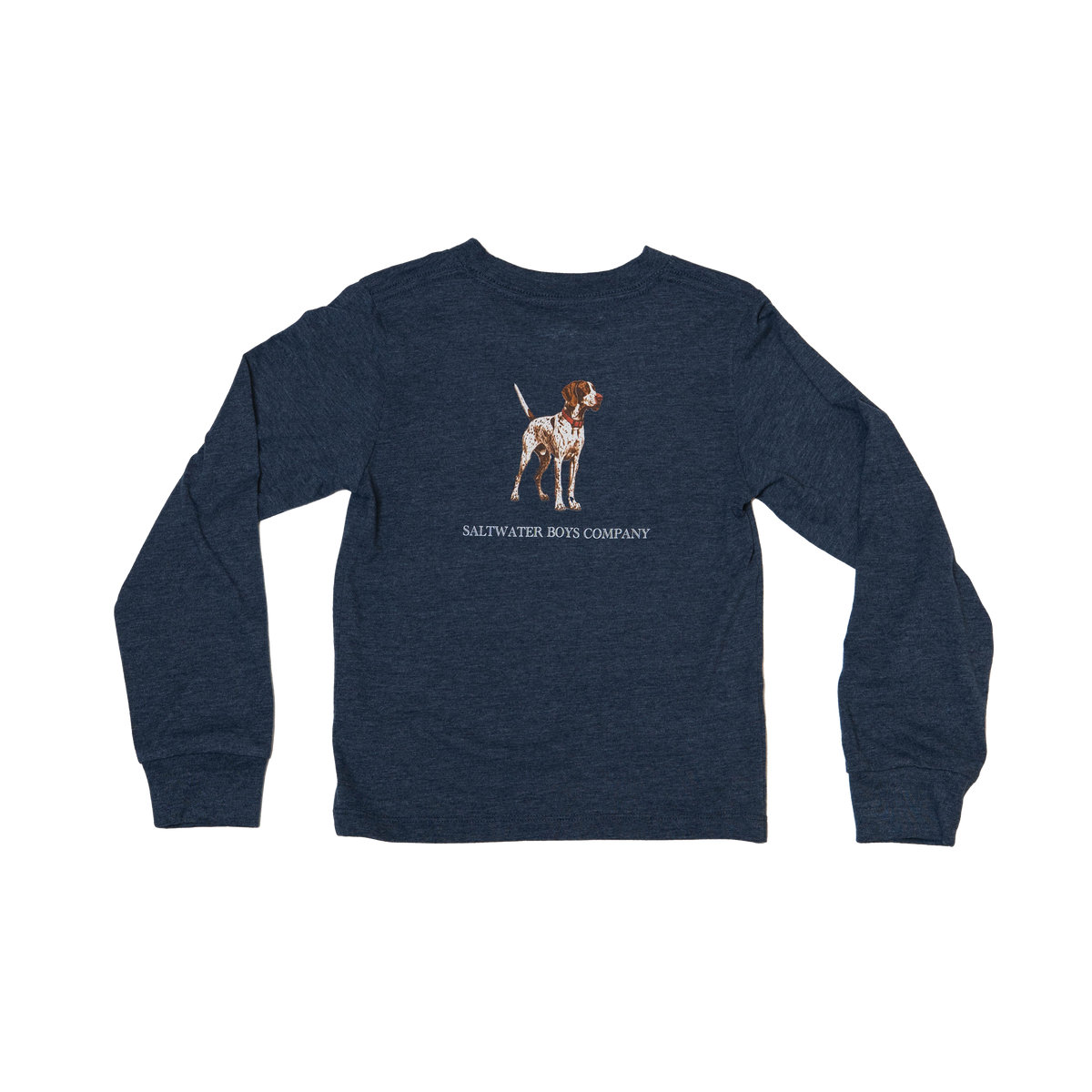 Pointer Tee LS - Heather Blue