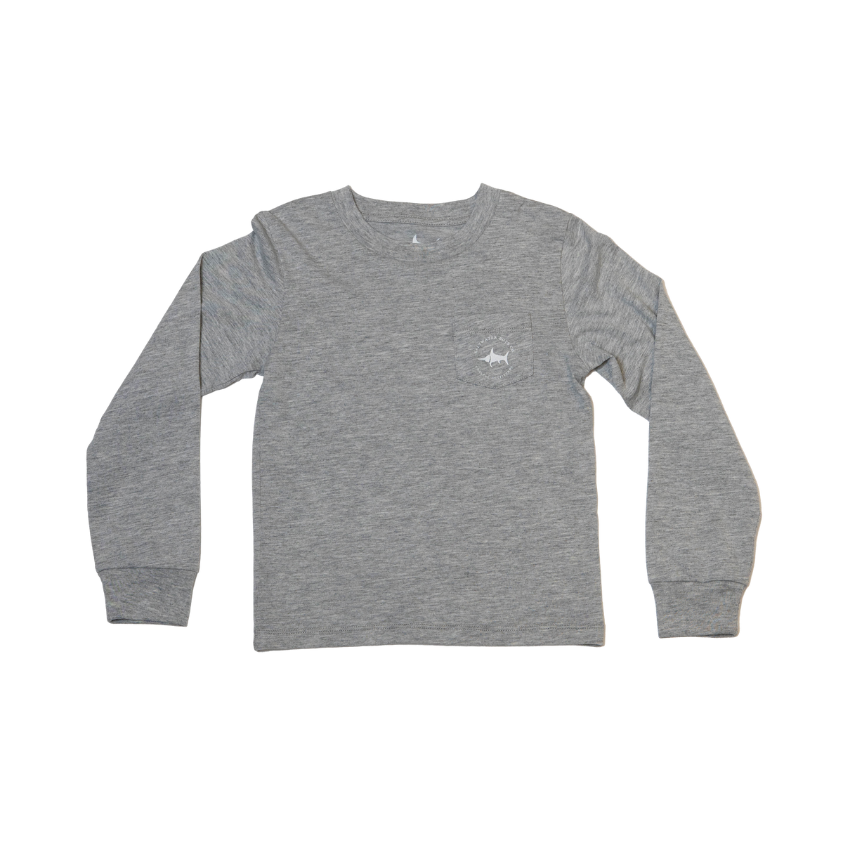 Crab Tee LS - Heather Grey