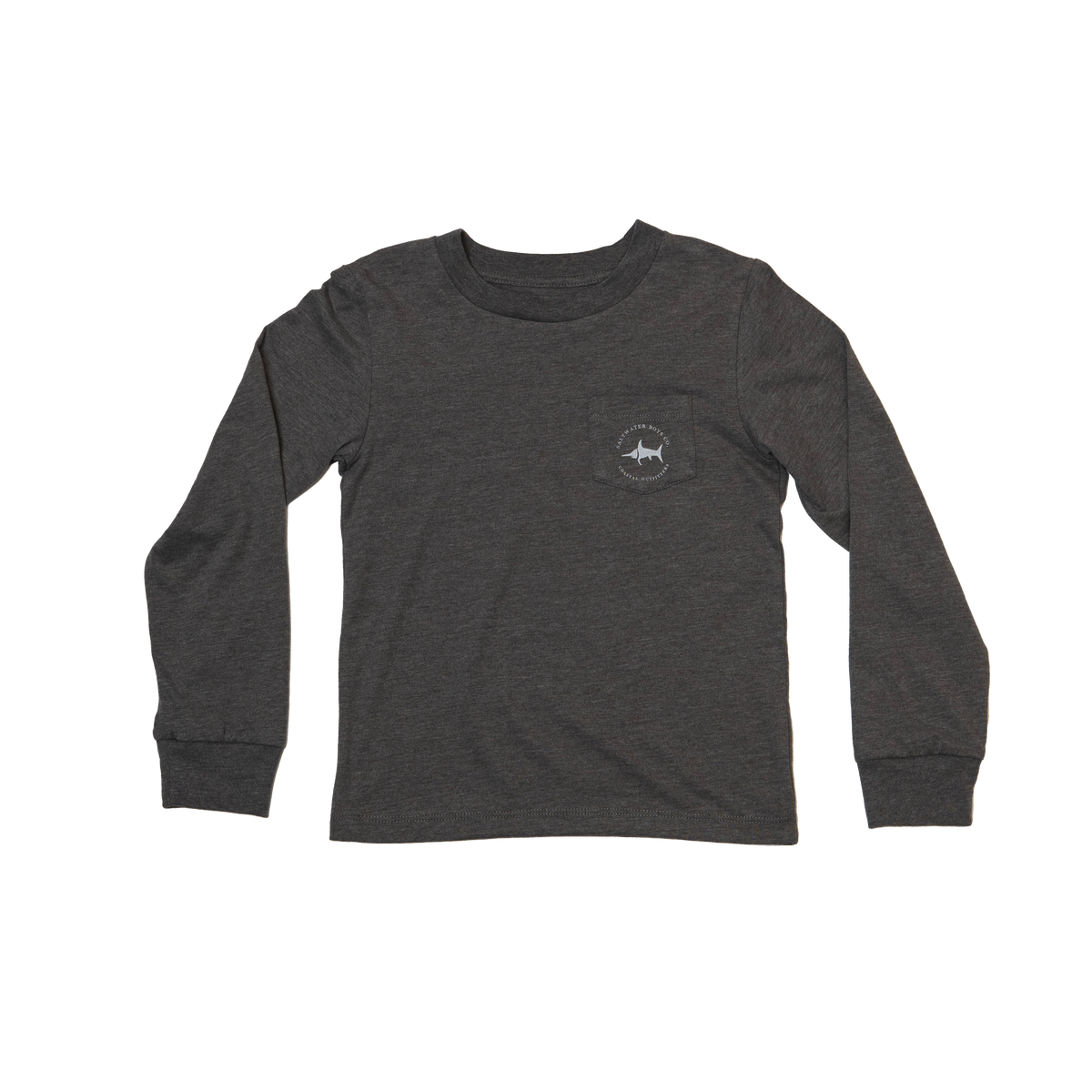 Camo Duck Tee LS - Heather Brown
