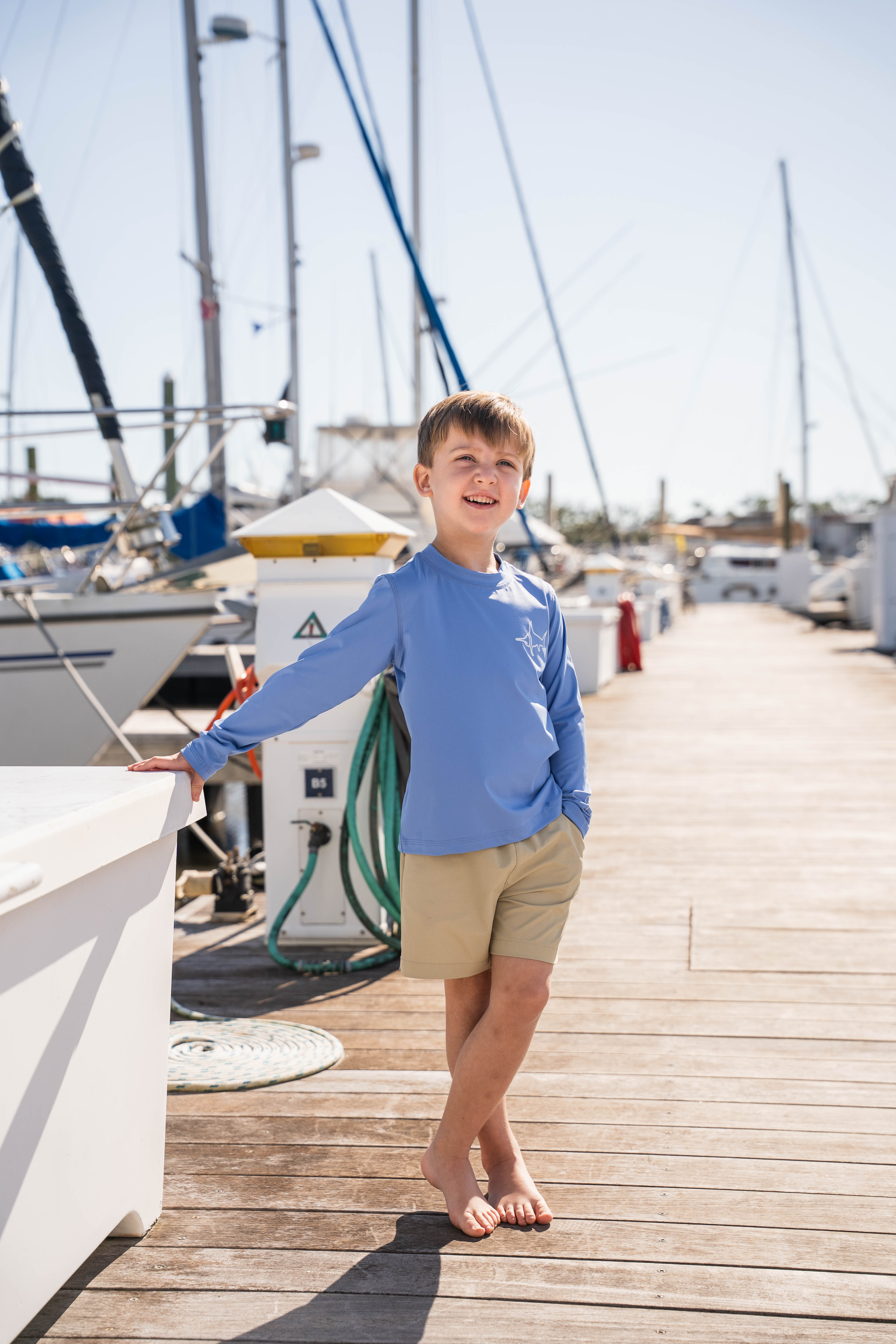 Topsail Boys Performance Short Khaki