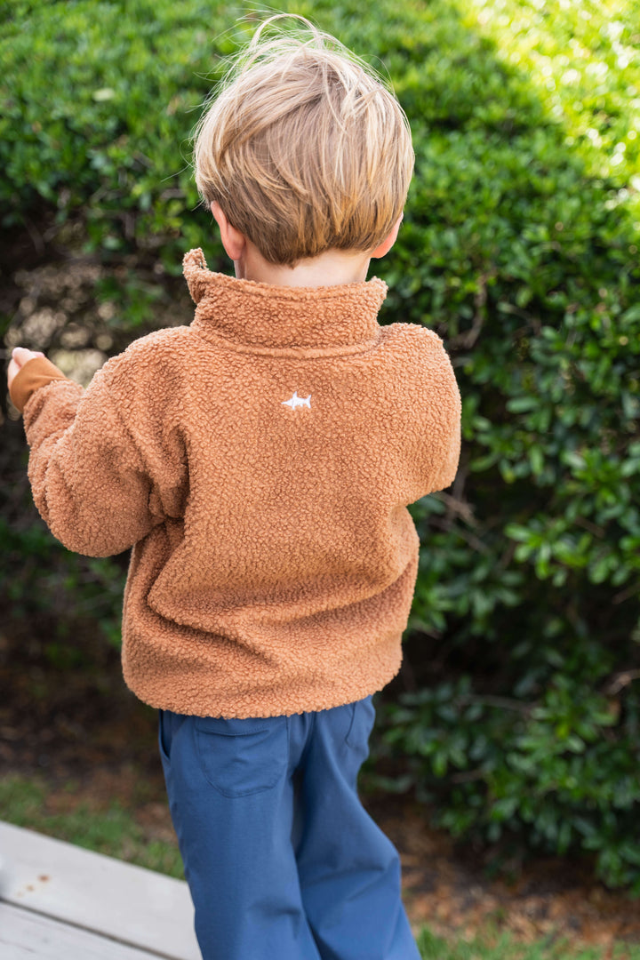 Lanier Boys Pullover Tan