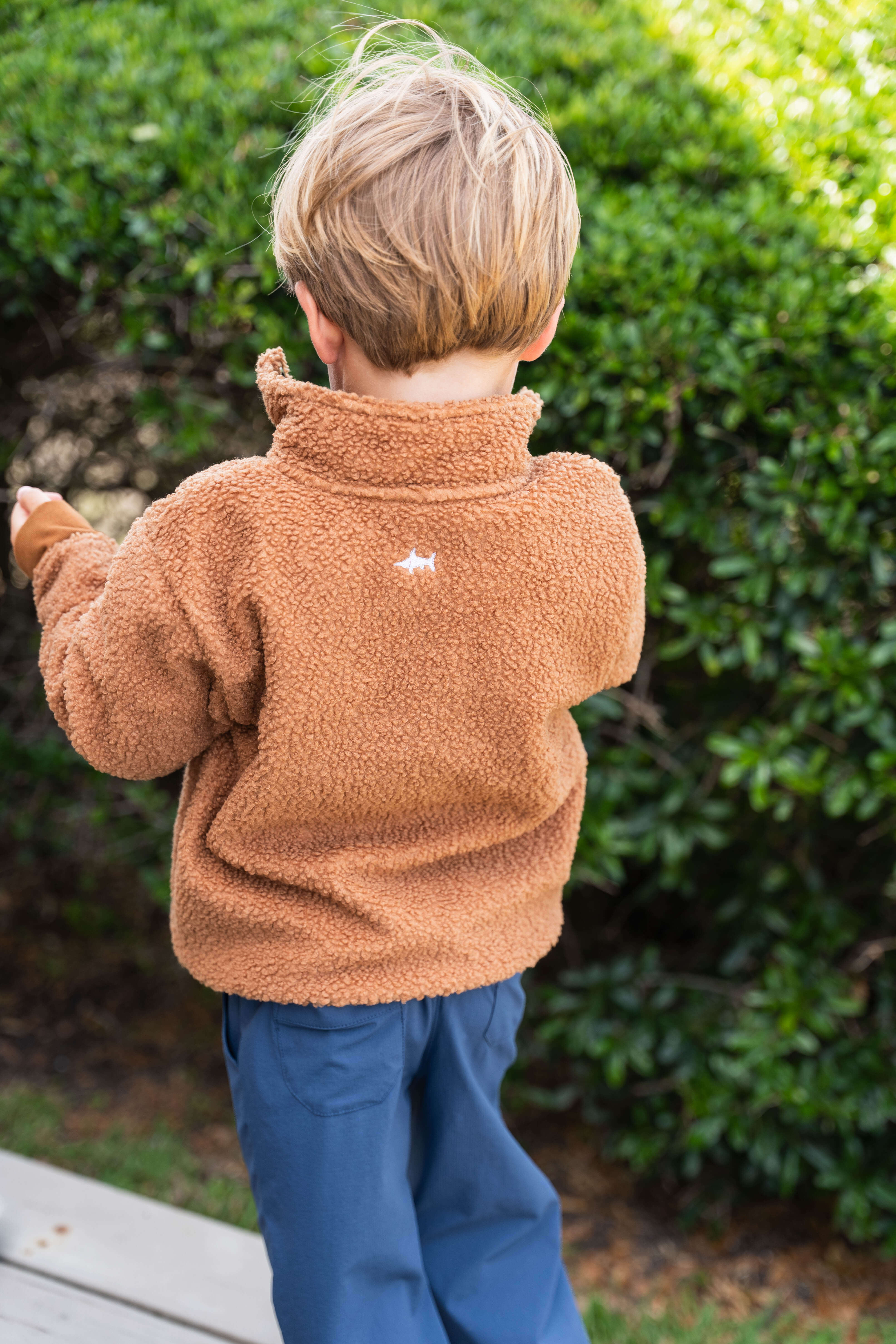 Lanier Boys Pullover Tan