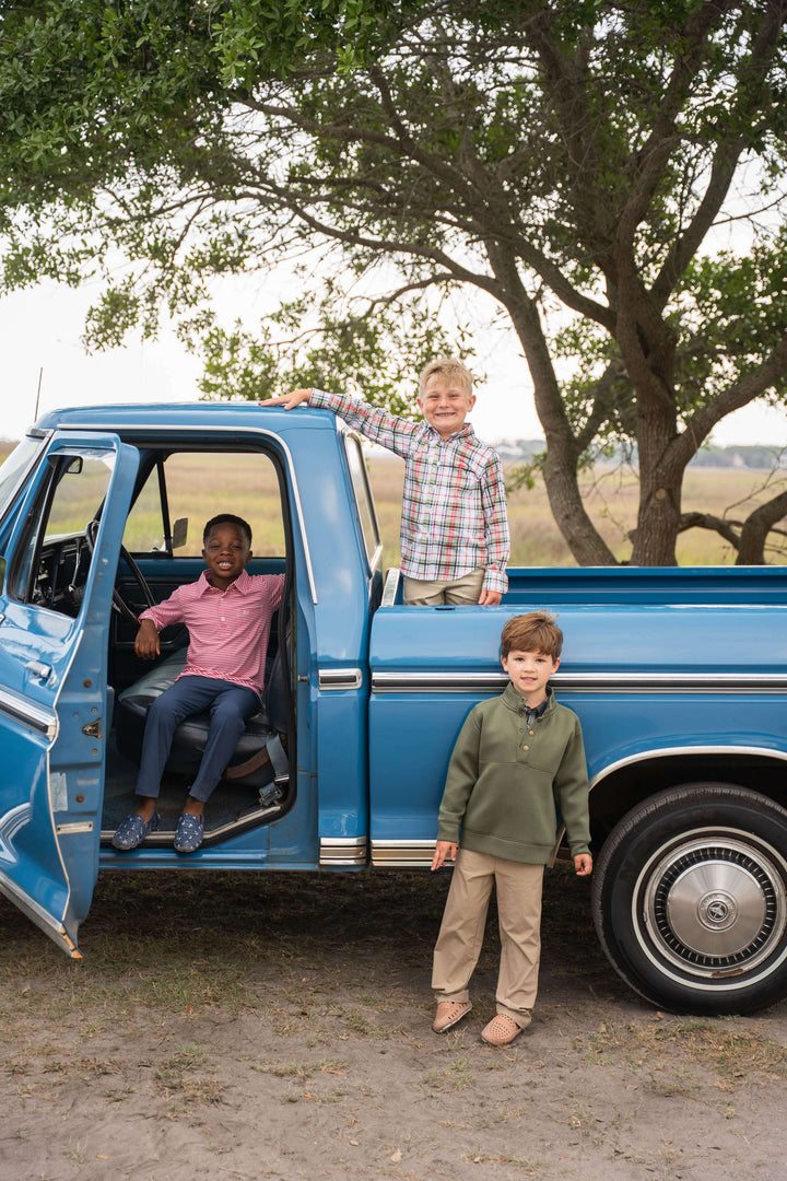 Pierce Boys Performance Pullover  - Green