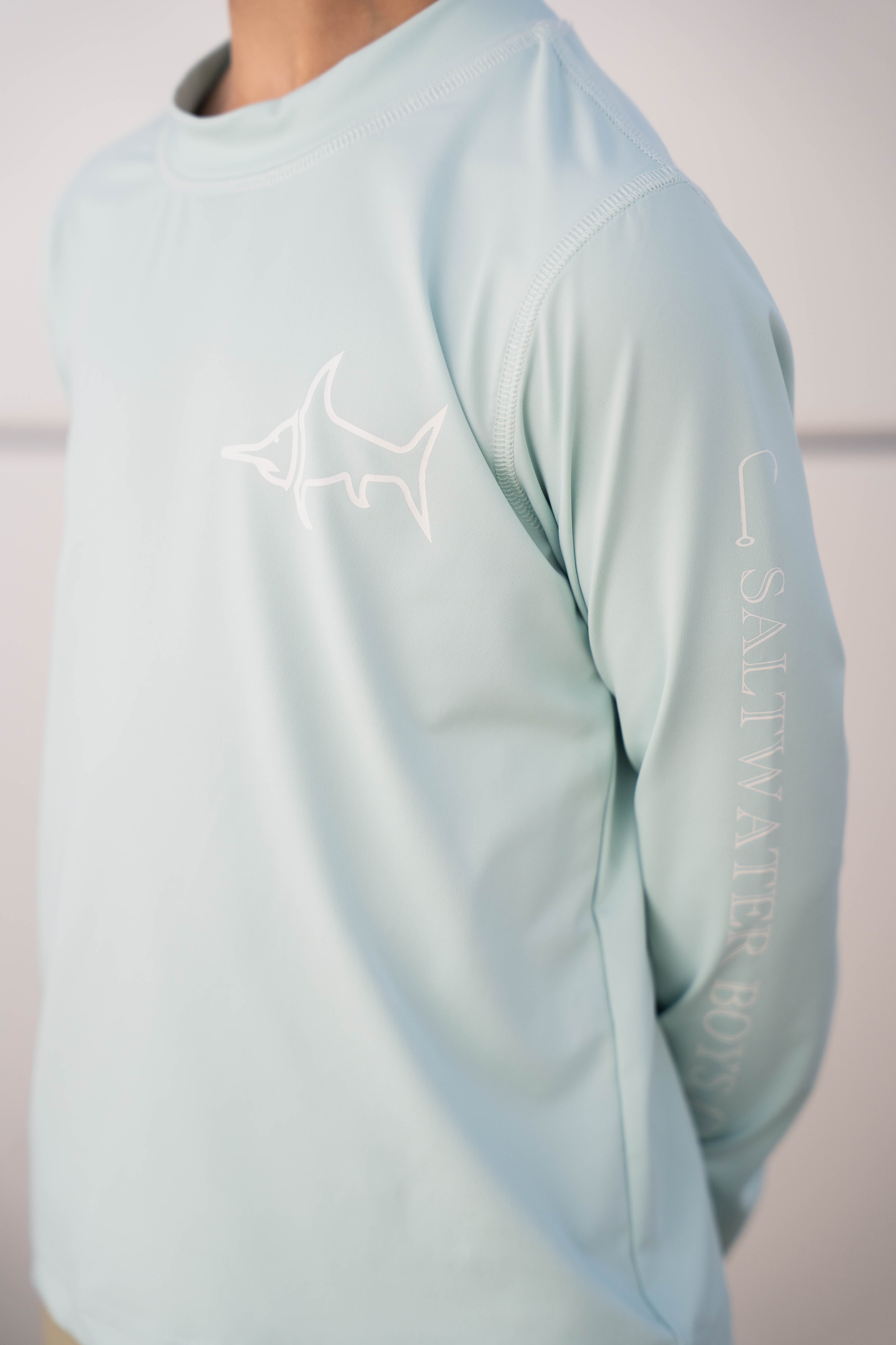 Tybee Rashguard Light Blue
