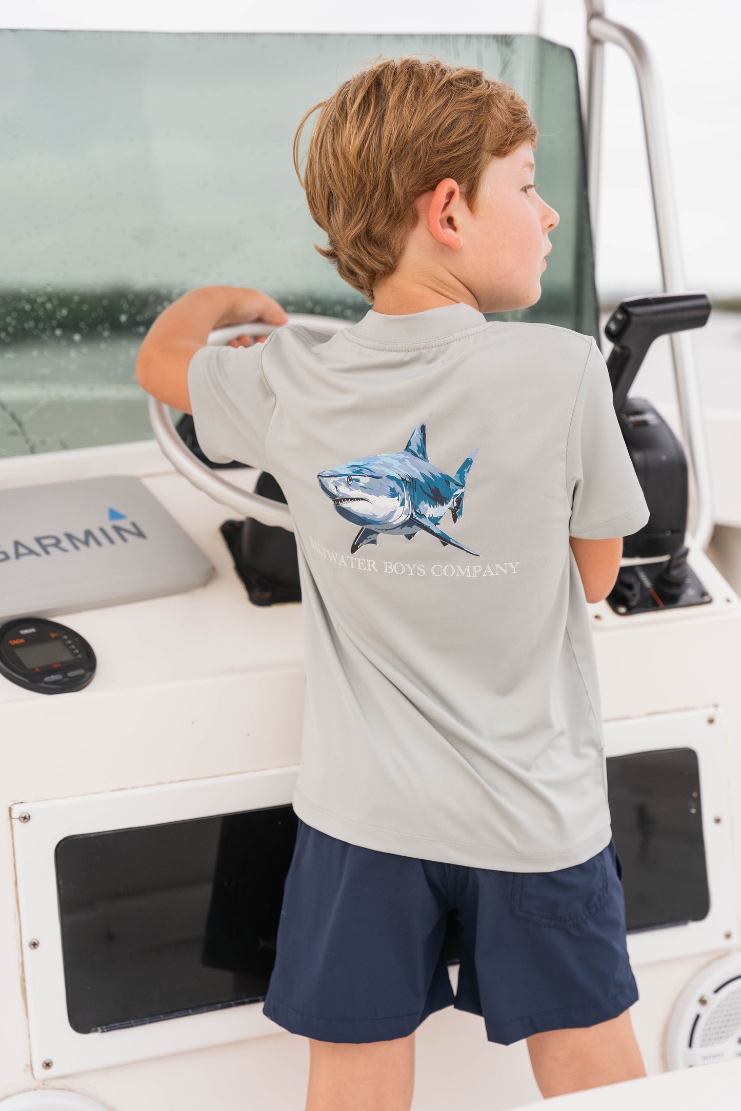 Great White Performance Tee SS Grey