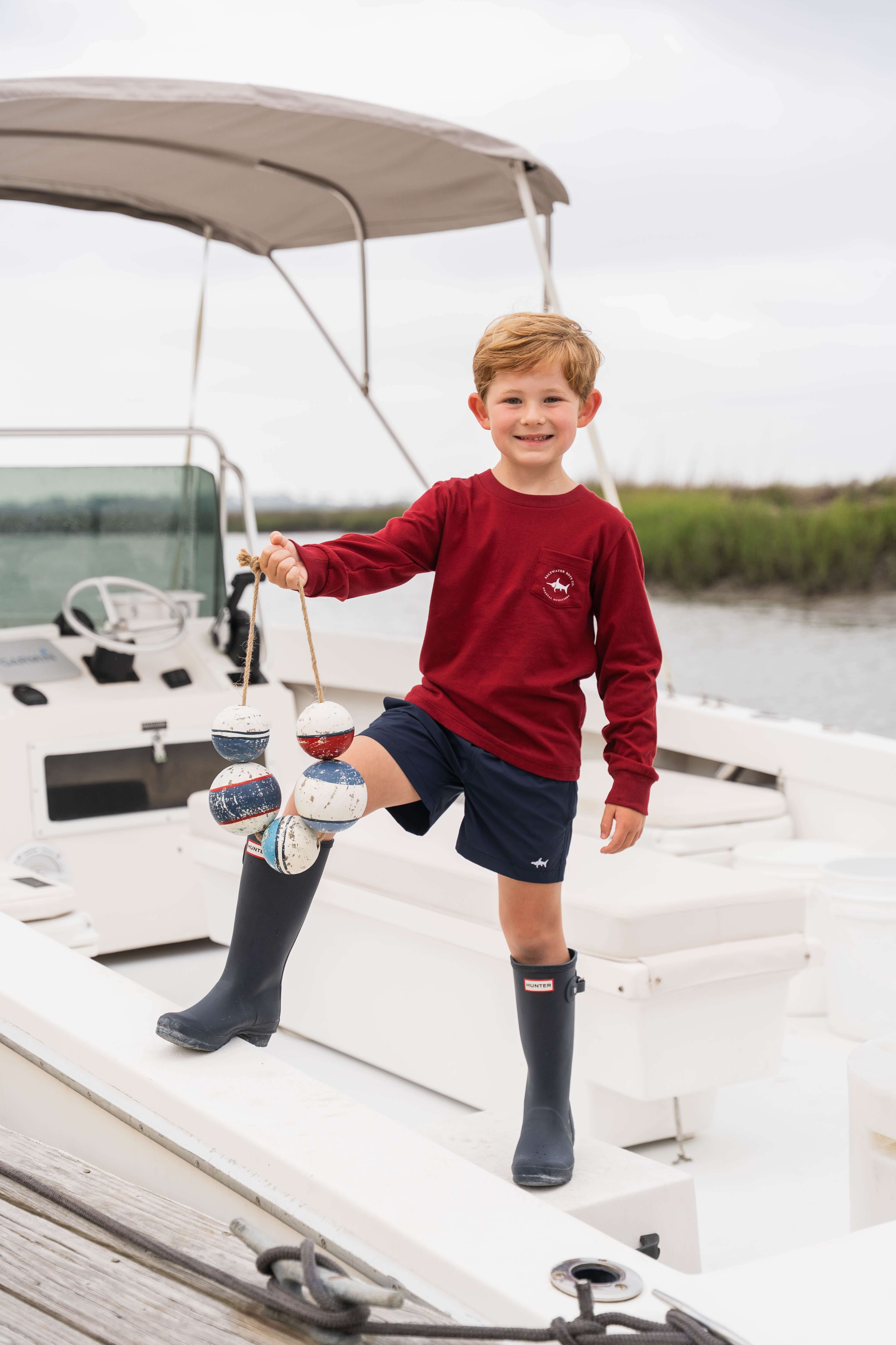 Inlet Boys Performance Short Navy