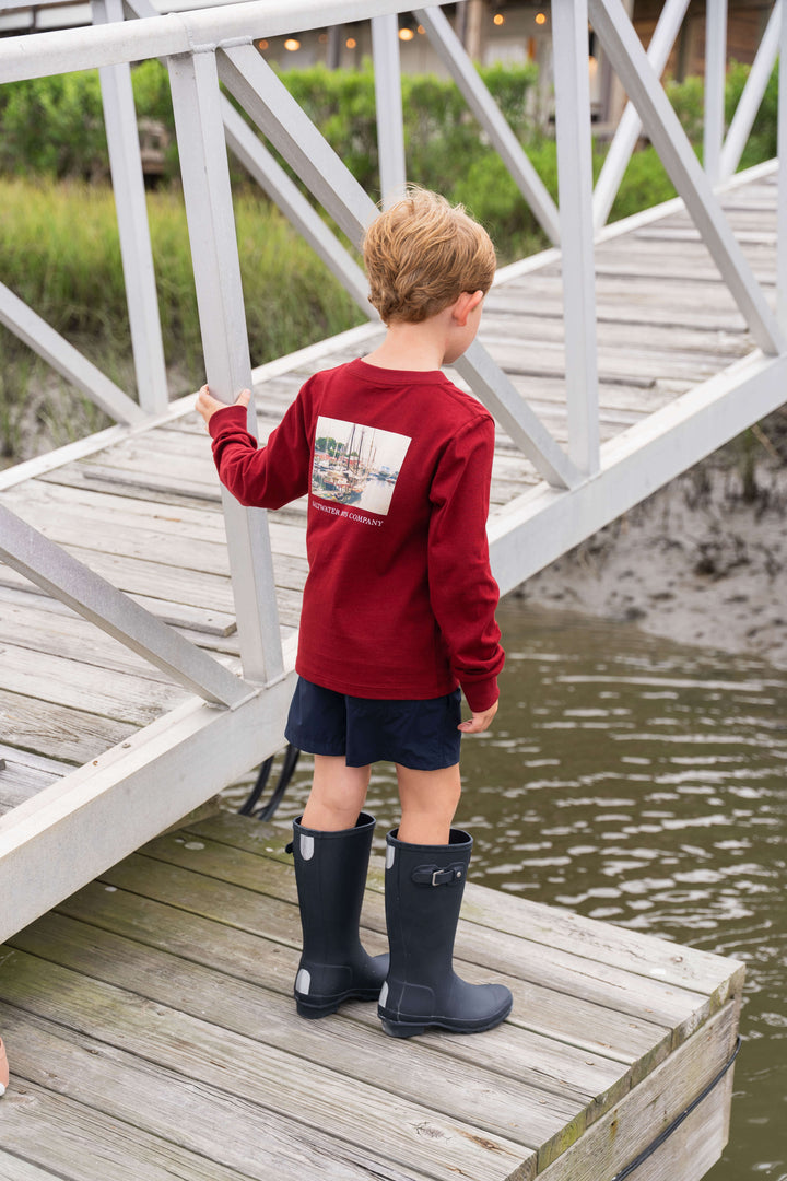Inlet Boys Performance Short Navy