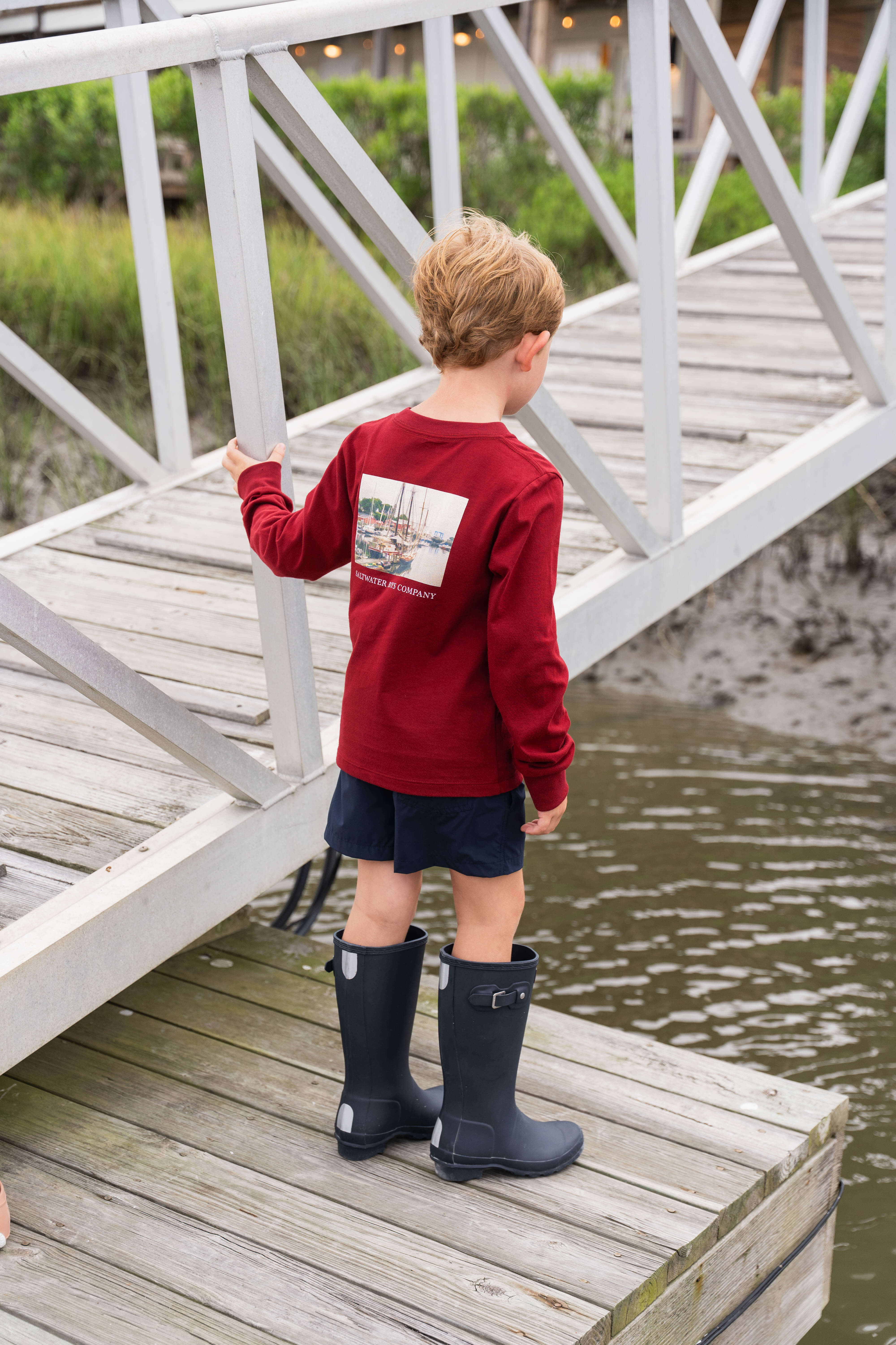 Inlet Boys Performance Short Navy