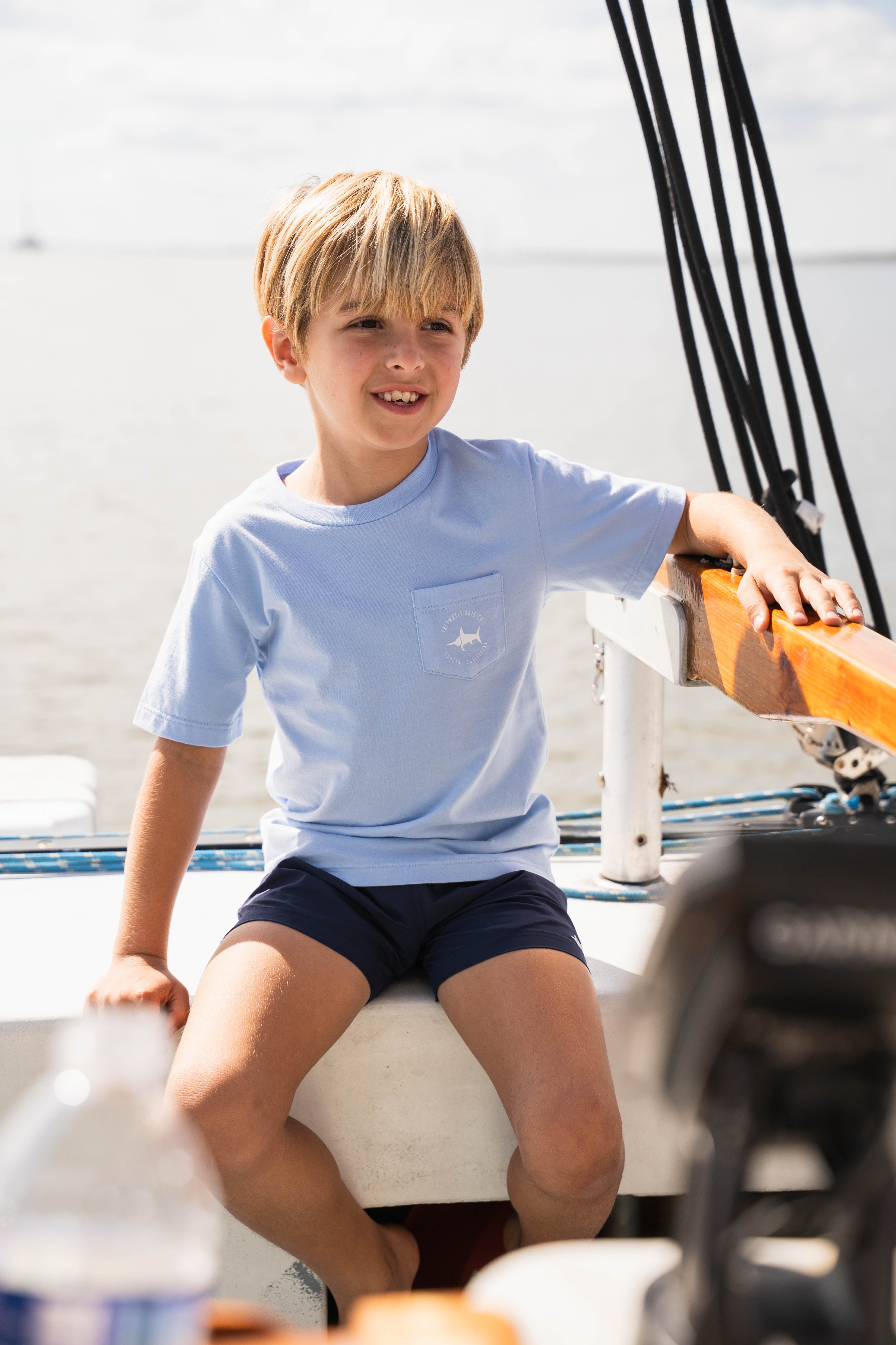 Sea Turtle T-Shirt - Blue