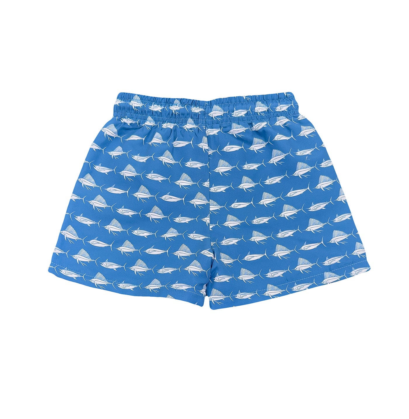 Saint Simons Swim Trunk Navy/White Fish