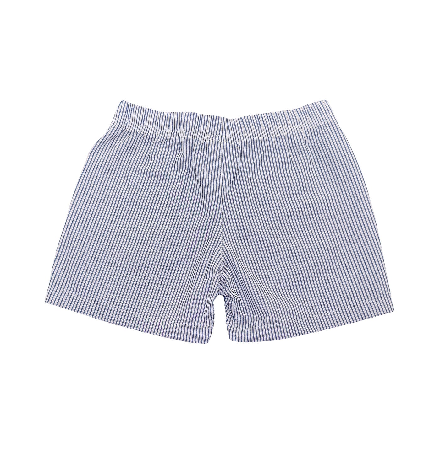Naples Short Navy Seersucker
