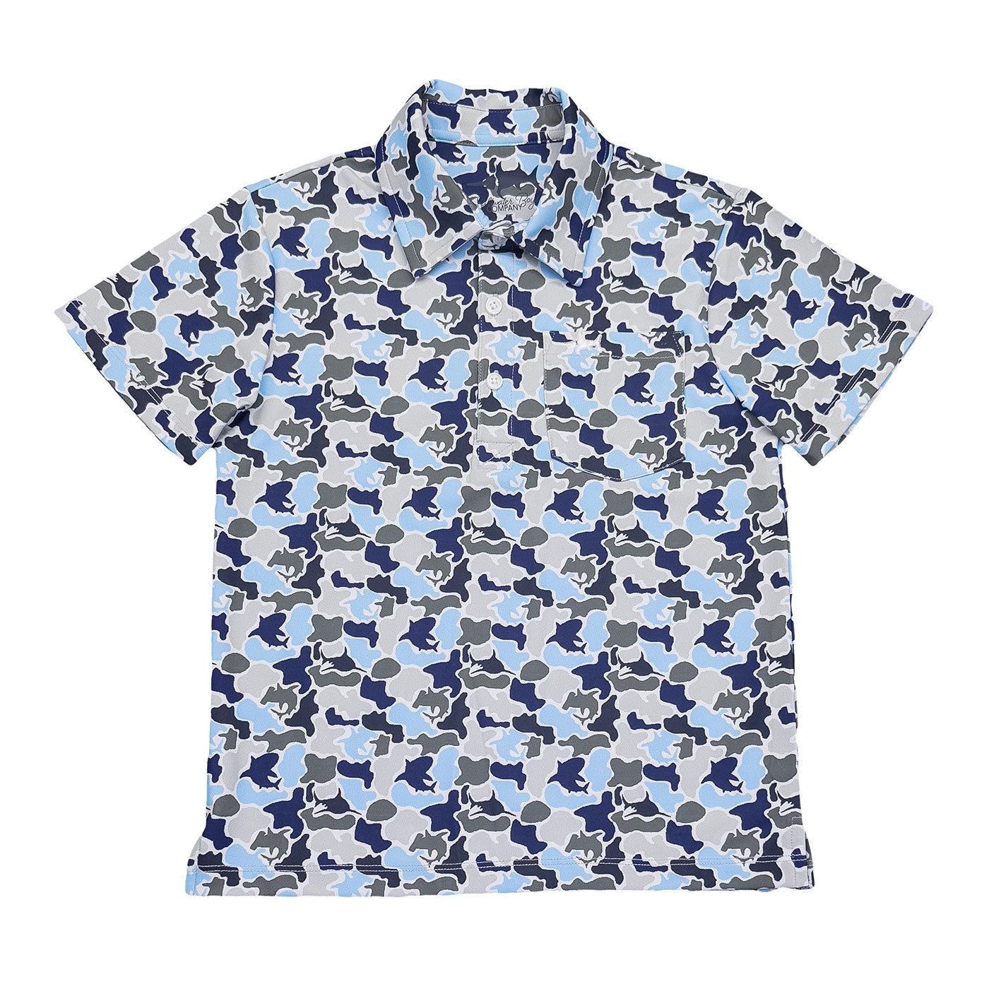 Inshore Performance Polo Camo Print