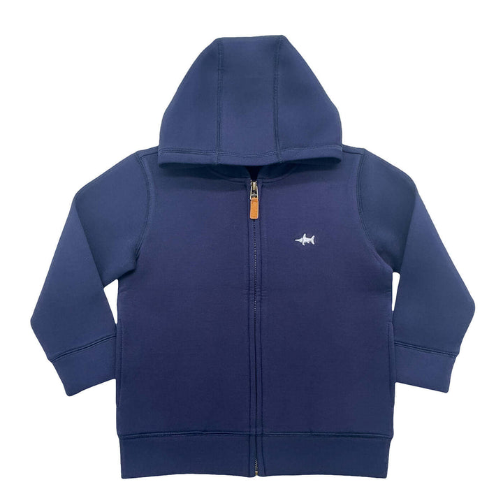 Hampton Boys Full Zip Hoodie Navy