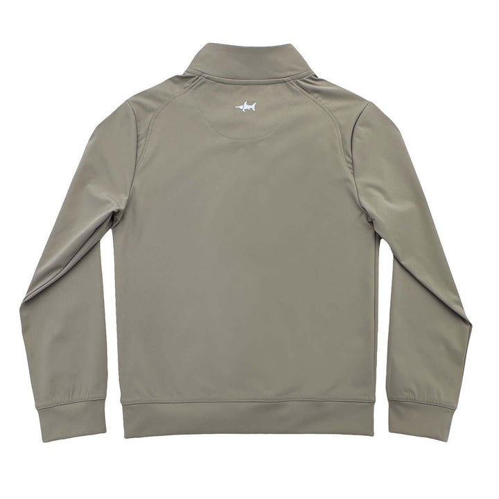 Collins Boys Performance Quarter Zip Khaki
