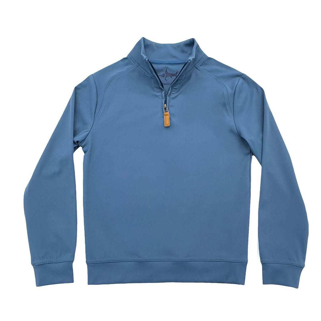 Collins Boys Performance Quarter Zip Blue