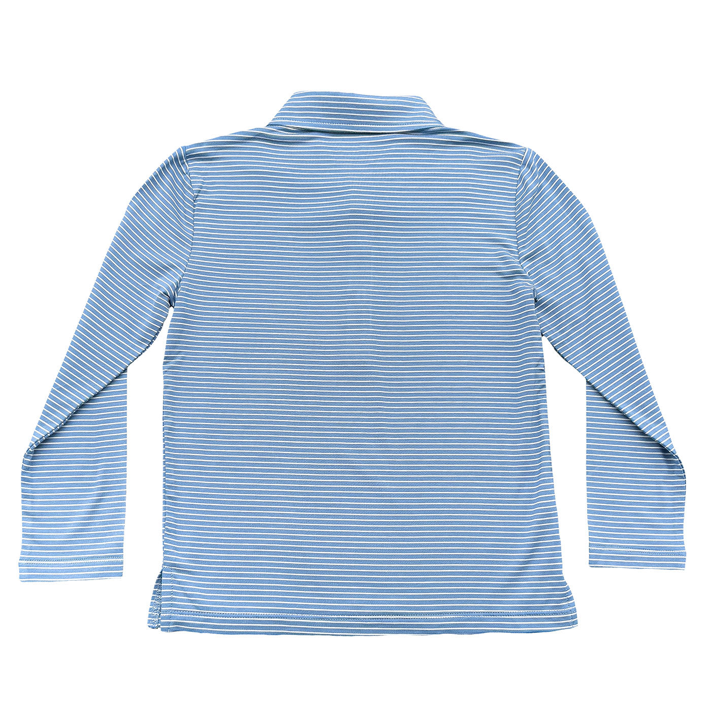 Banks Performance LS Polo Blue/White Stripe
