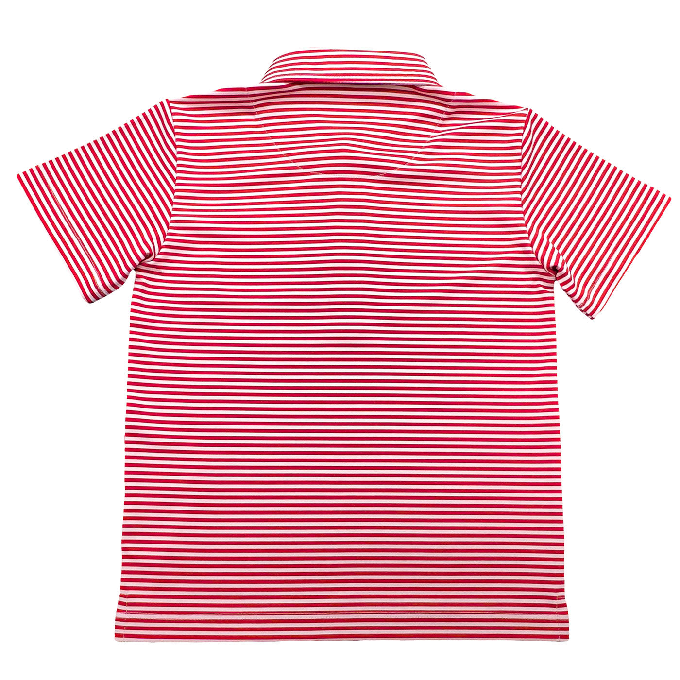 Inshore Performance Polo Red Stripe