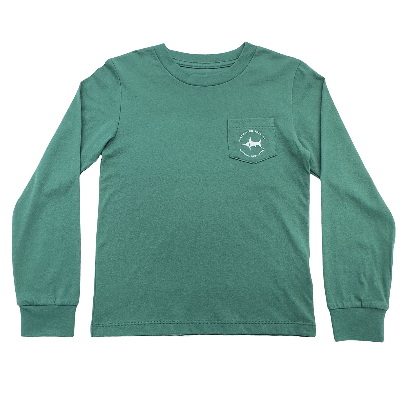 Turkey Graphic Tee LS Green