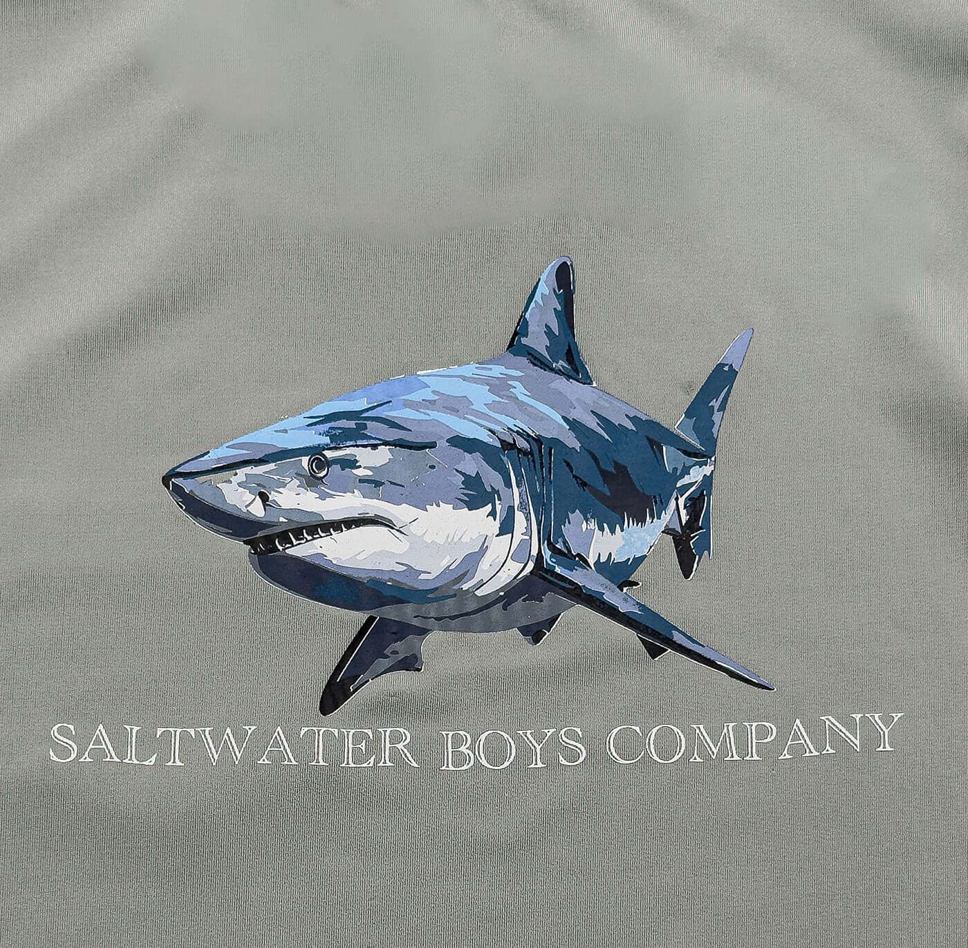 Great White Boys Performance Tee SS Grey