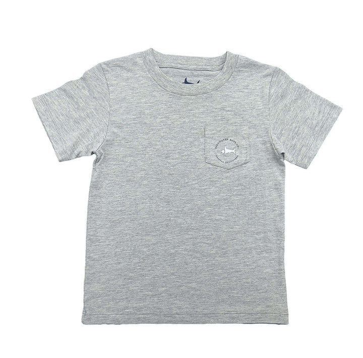 Red Helmet Boys Graphic Tee SS Grey