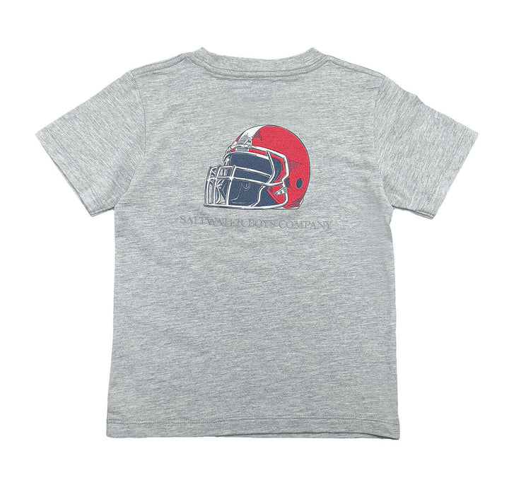 Red Helmet Boys Graphic Tee SS Grey