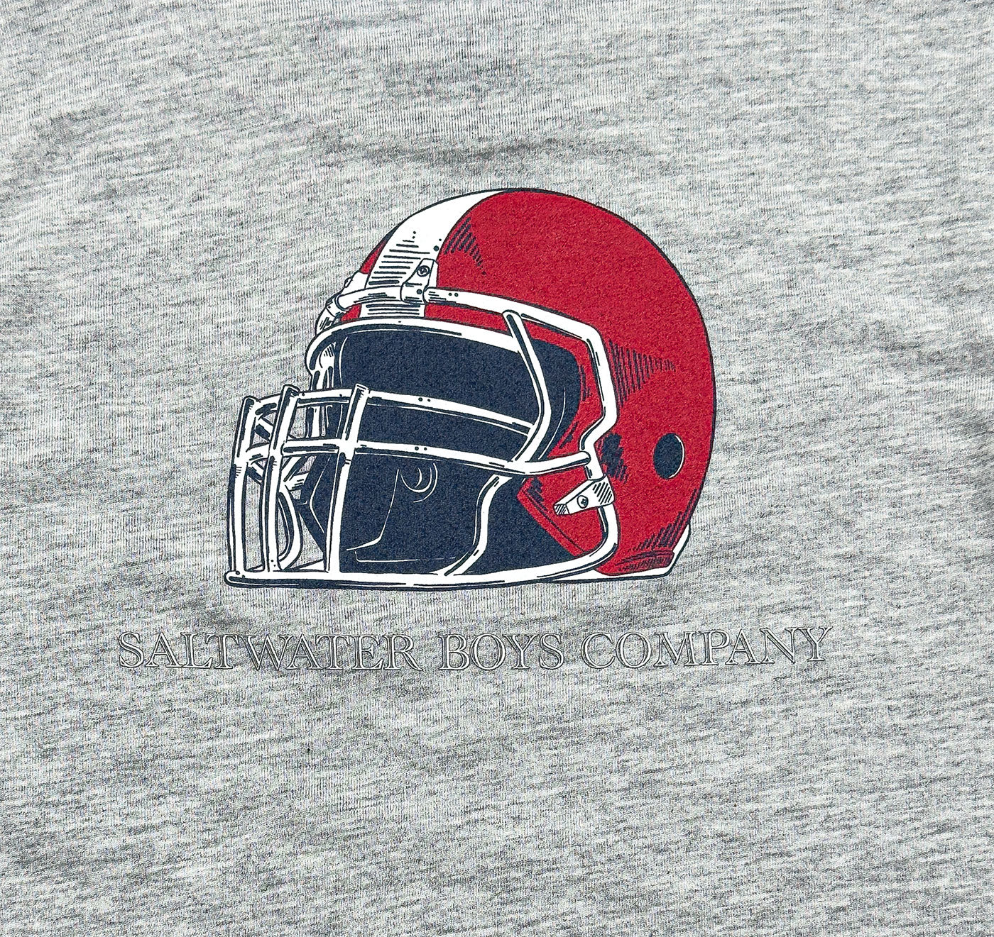 Red Helmet Graphic Tee SS Grey