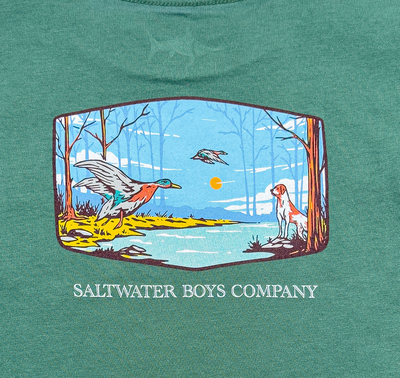 Field & Stream Graphic Tee SS Green