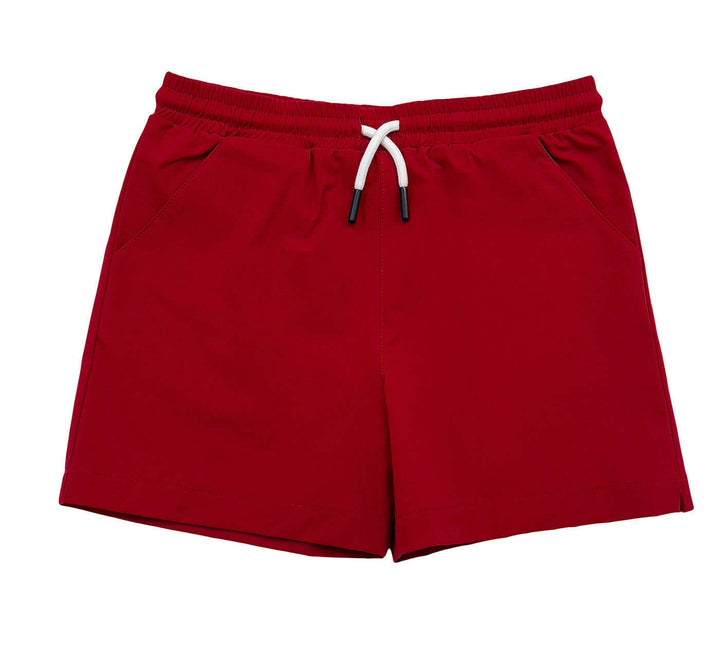 Topsail Boys Performance Short Red