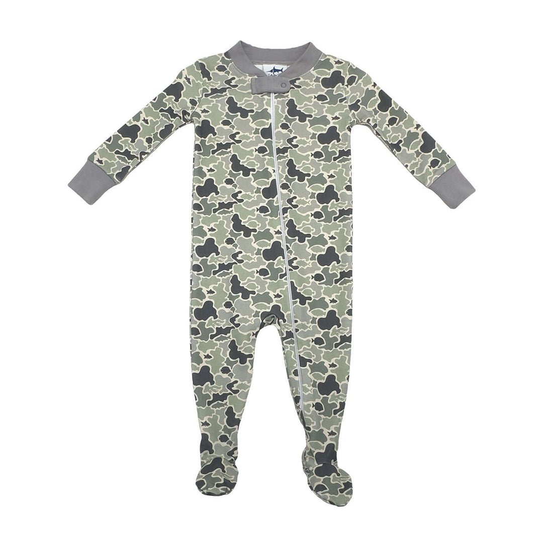 Mackay Pima Boys Romper Camo