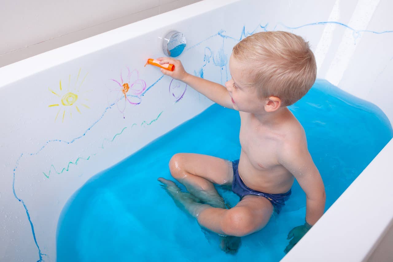 FiZZLeS Bath Doodles - Bath Washable Paints - 12 Colors