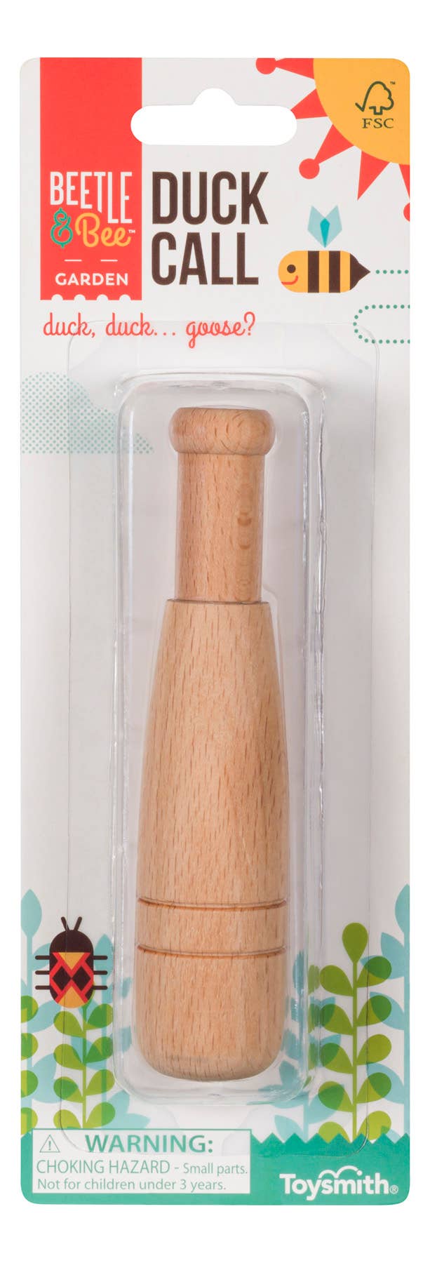 Beetle & Bee Duck Call - Fsc Certified Wood-Outdoor Play