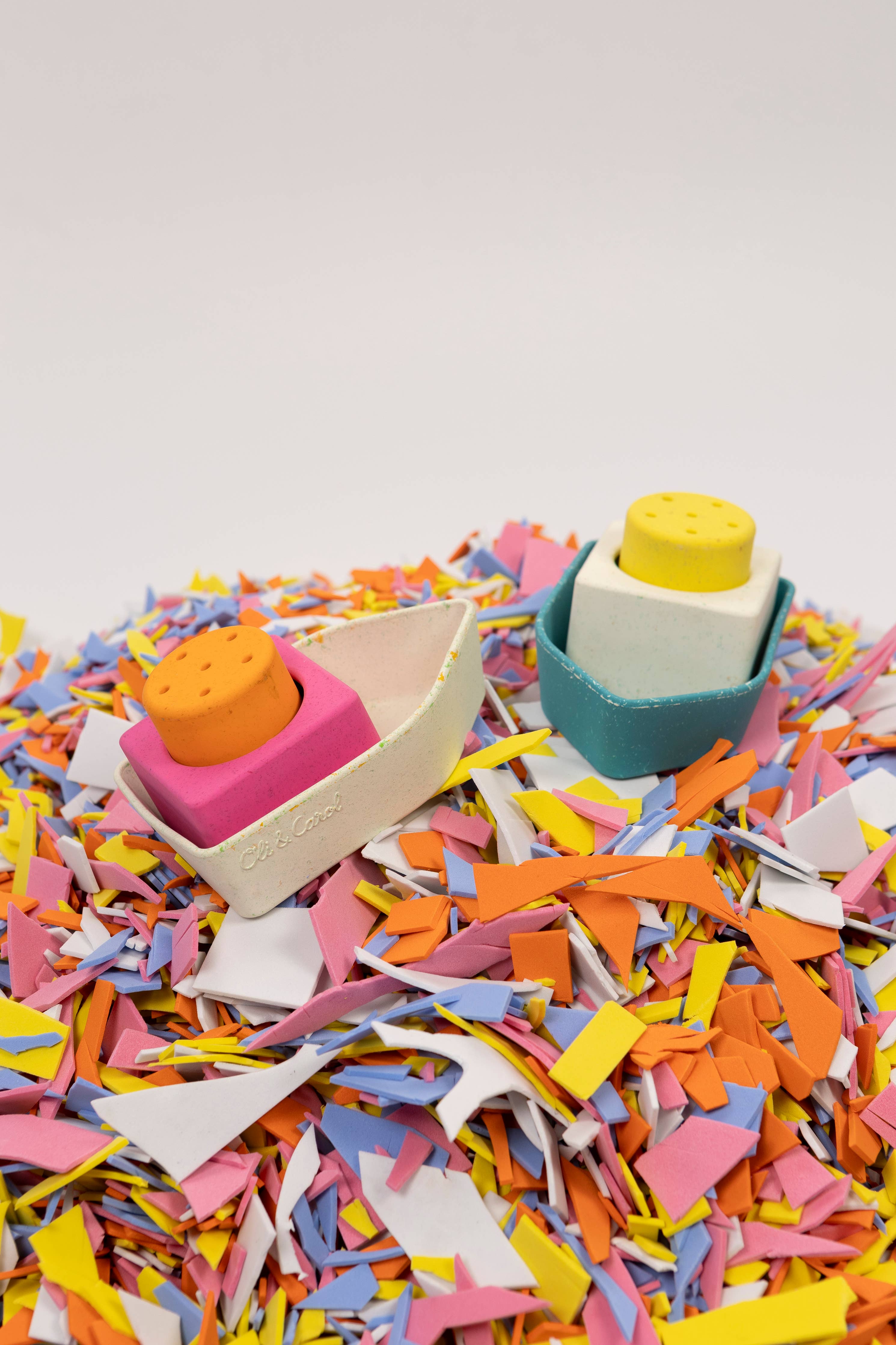 Upcycled Boat Yellow