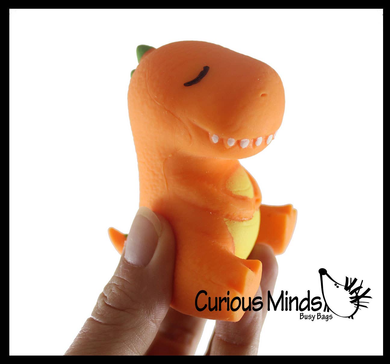 Dinosaur Soft Cream Doh Filled Stress Ball - Squishy Gooe