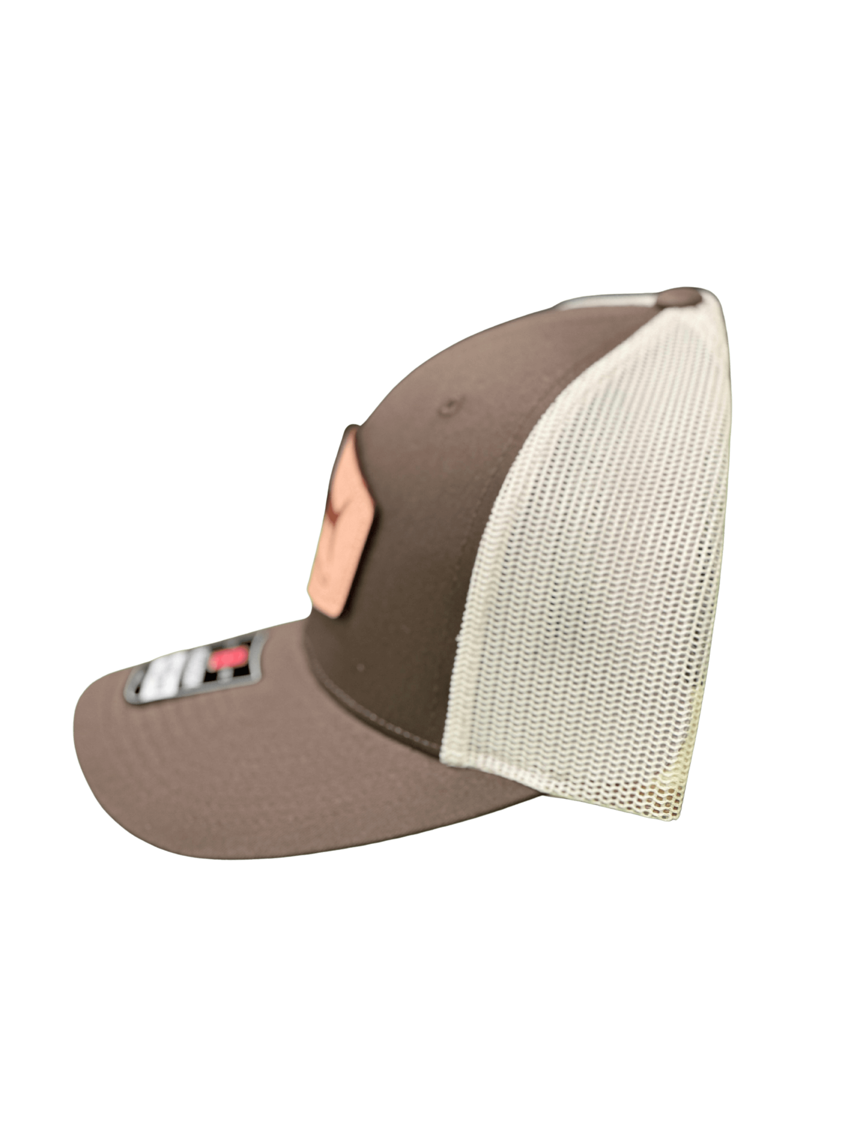 Leather Logo Hat Brown