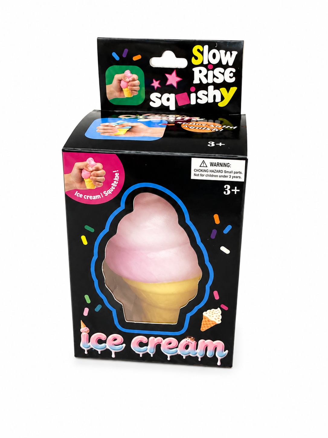Ice Cream Squishy Toy Display – 12 Piece PDQ MSND14