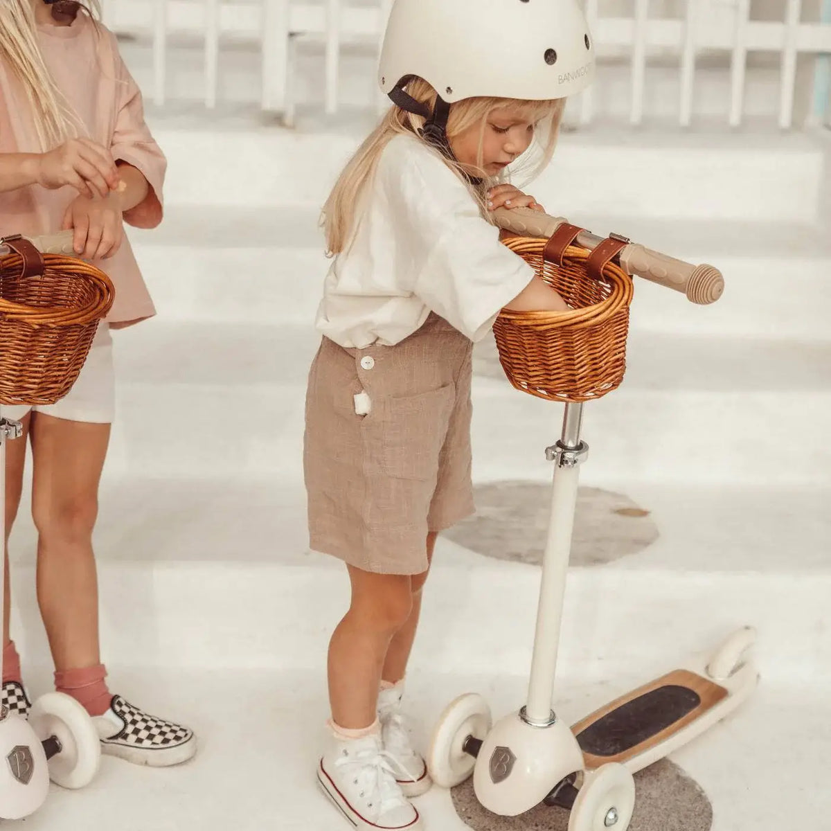 3-WHEEL SCOOTER (+3years) - CREAM